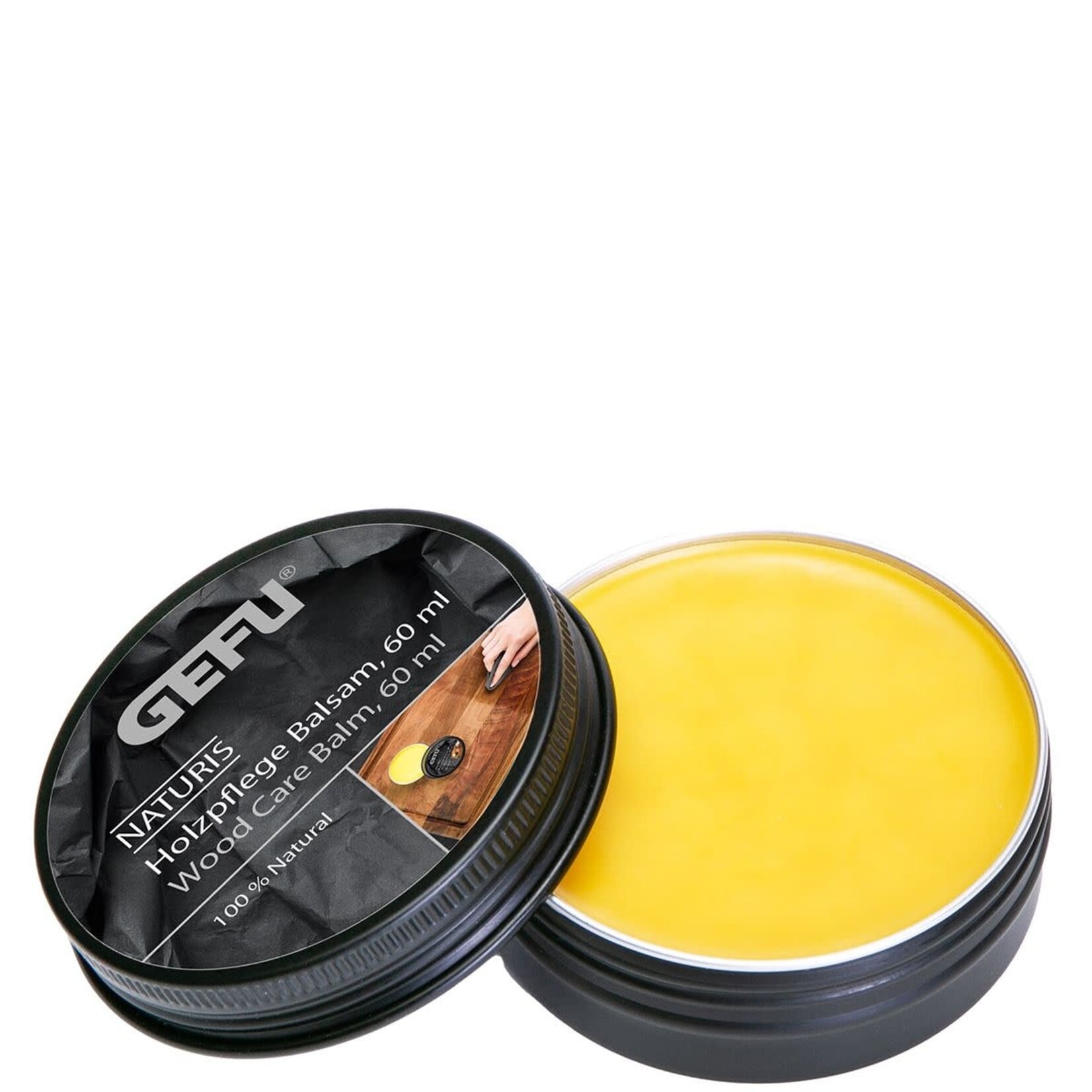 Gefu Gefu Naturis 60 ml houtverzorgingsbalsem voor het onderhoud van je snijplanken Gefu 93400