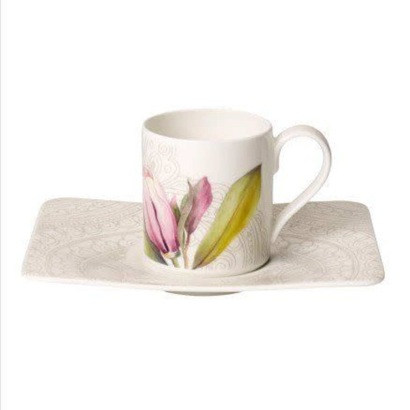Villeroy & Boch Villeroy & Boch Quinsai Garden espresso kop en schotel – 80 ml Villeroy en Boch 1043801410