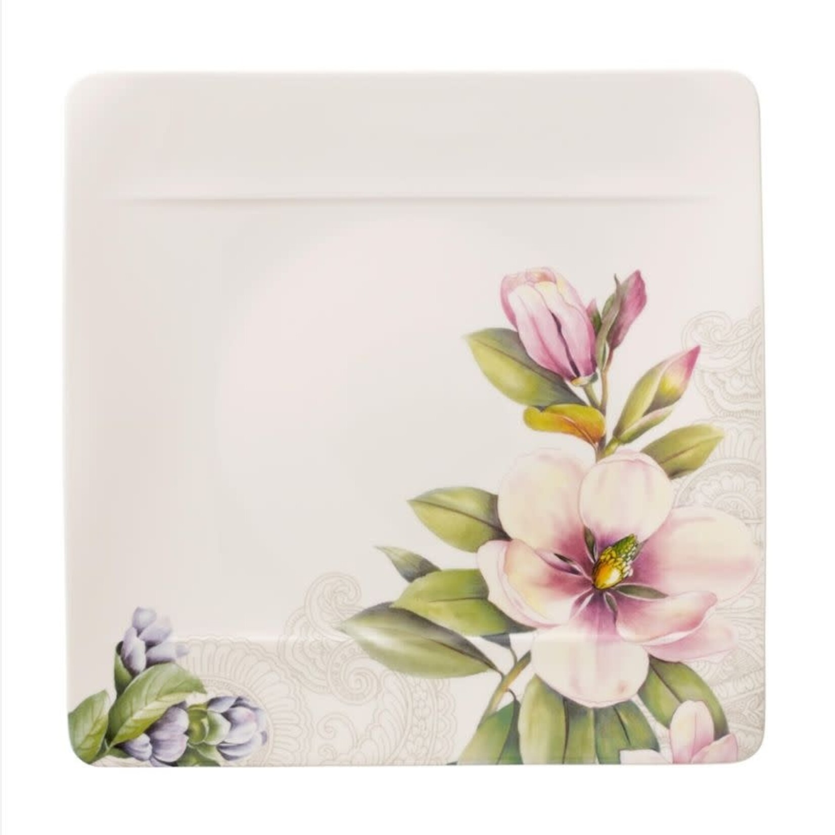 Villeroy & Boch Villeroy & Boch Quinsai Garden bord B Pioenroos 27 x 27 cm Villeroy en Boch 1043802611