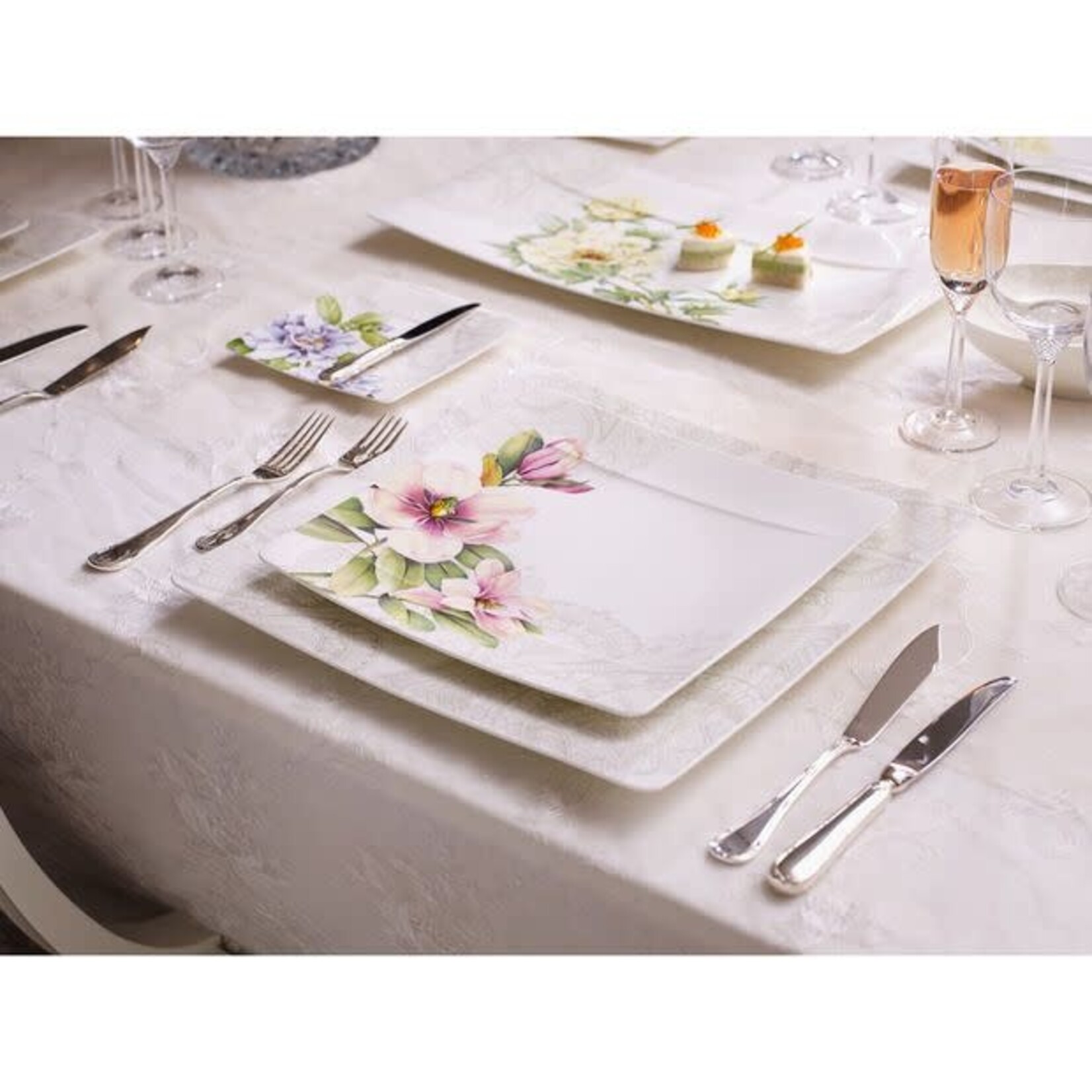 Villeroy & Boch Villeroy & Boch Quinsai Garden bord D Camelia 27 x 27 cm Villeroy en Boch 1043802613