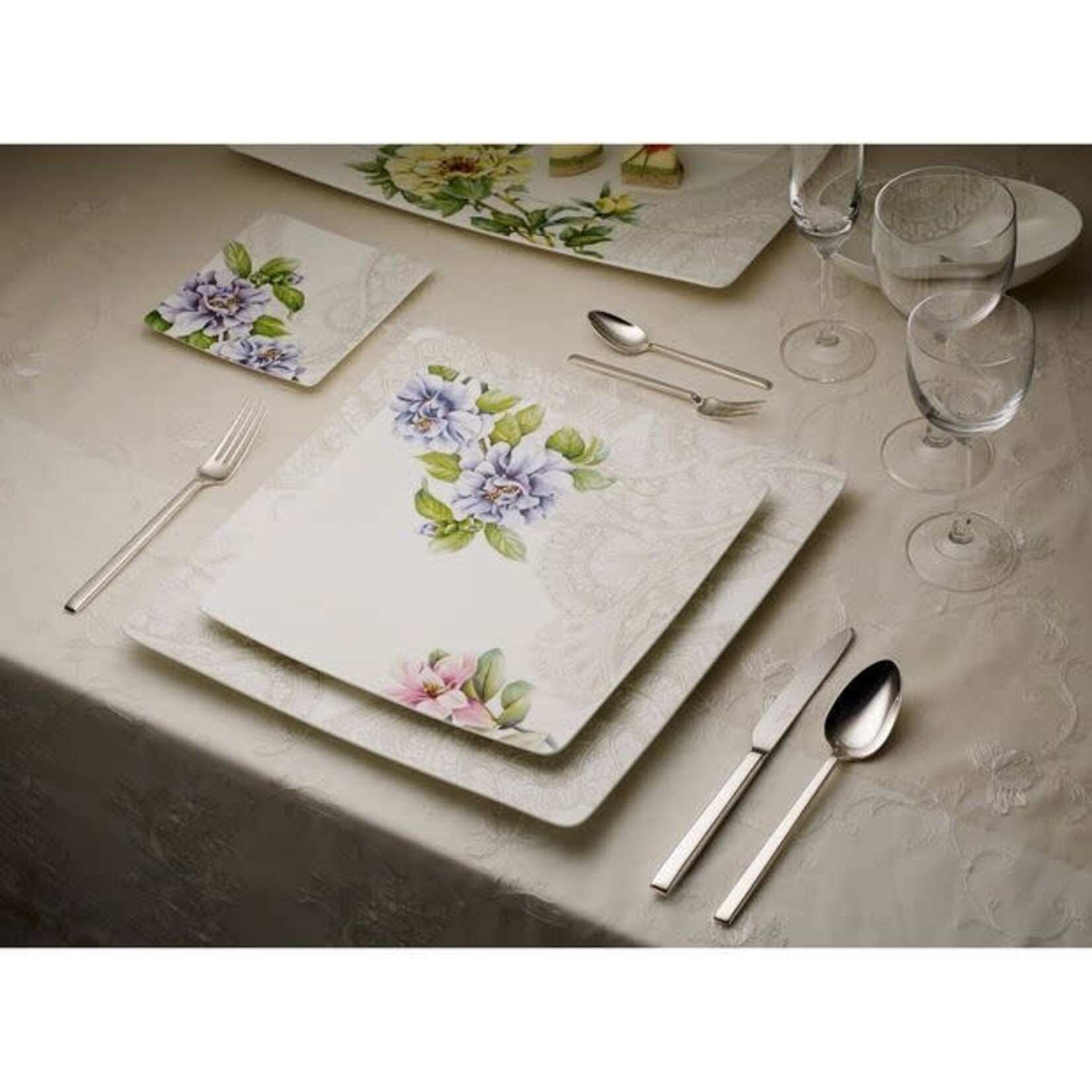 Villeroy & Boch Villeroy & Boch Quinsai Garden bord 35 x 35 cm onderbord Villeroy en Boch 1043802680