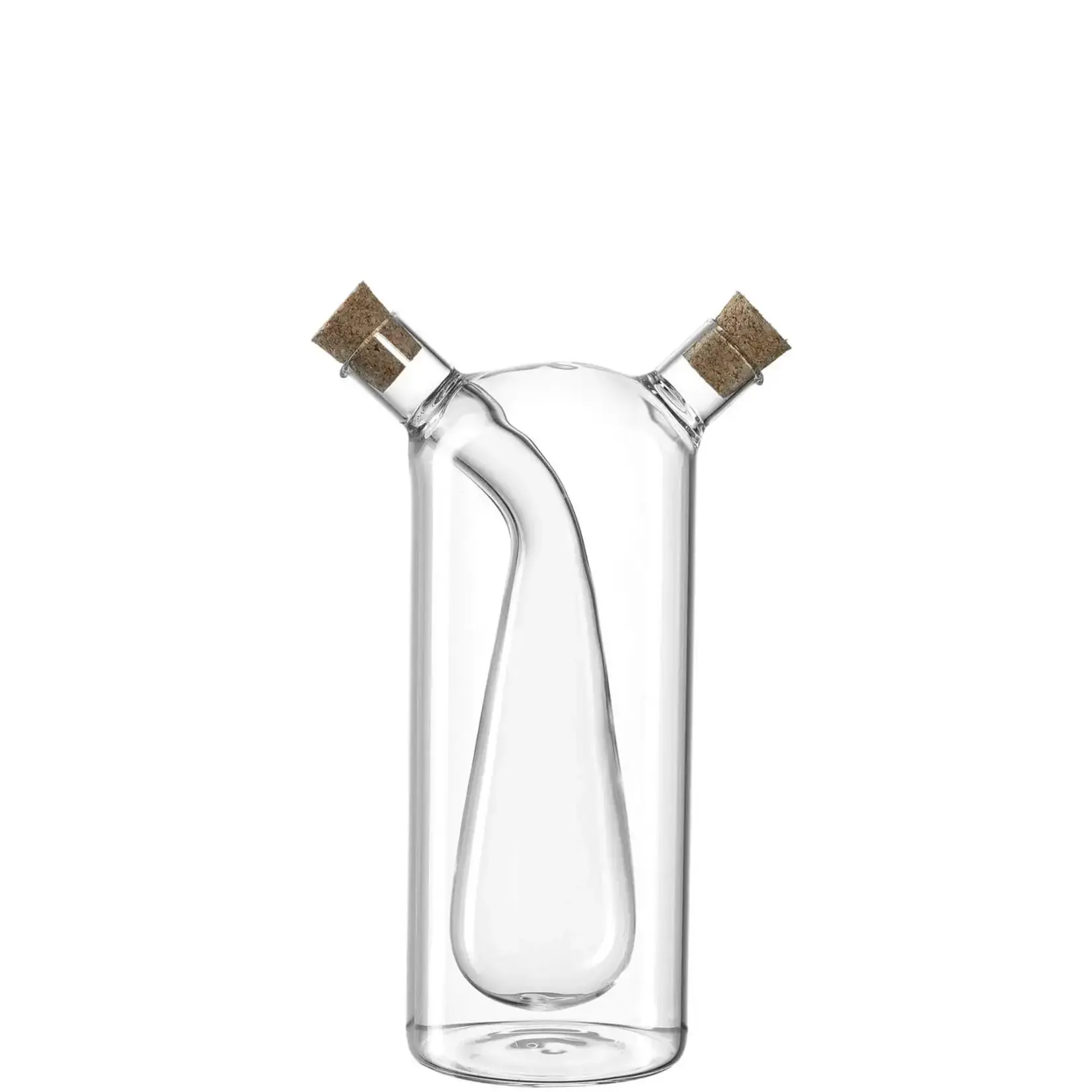 Leonardo Loving Glass Leonardo Cucina 2 in 1 set olie en azijn recht model Leonardo 018709