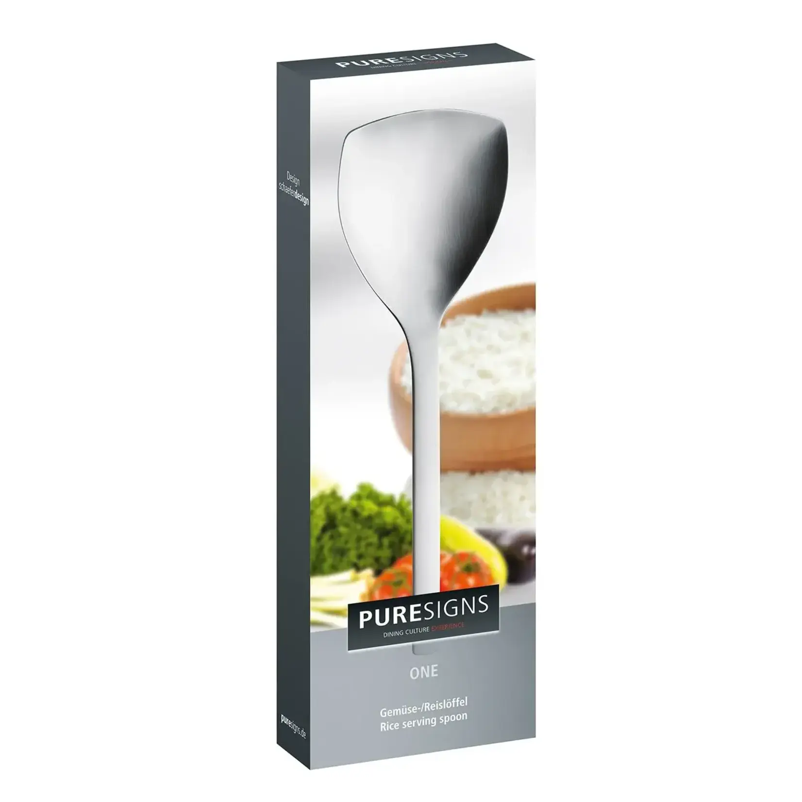 Puresigns Puresigns One Extra mat groentelepel rijstlepel 25 cm Puresigns 3010152