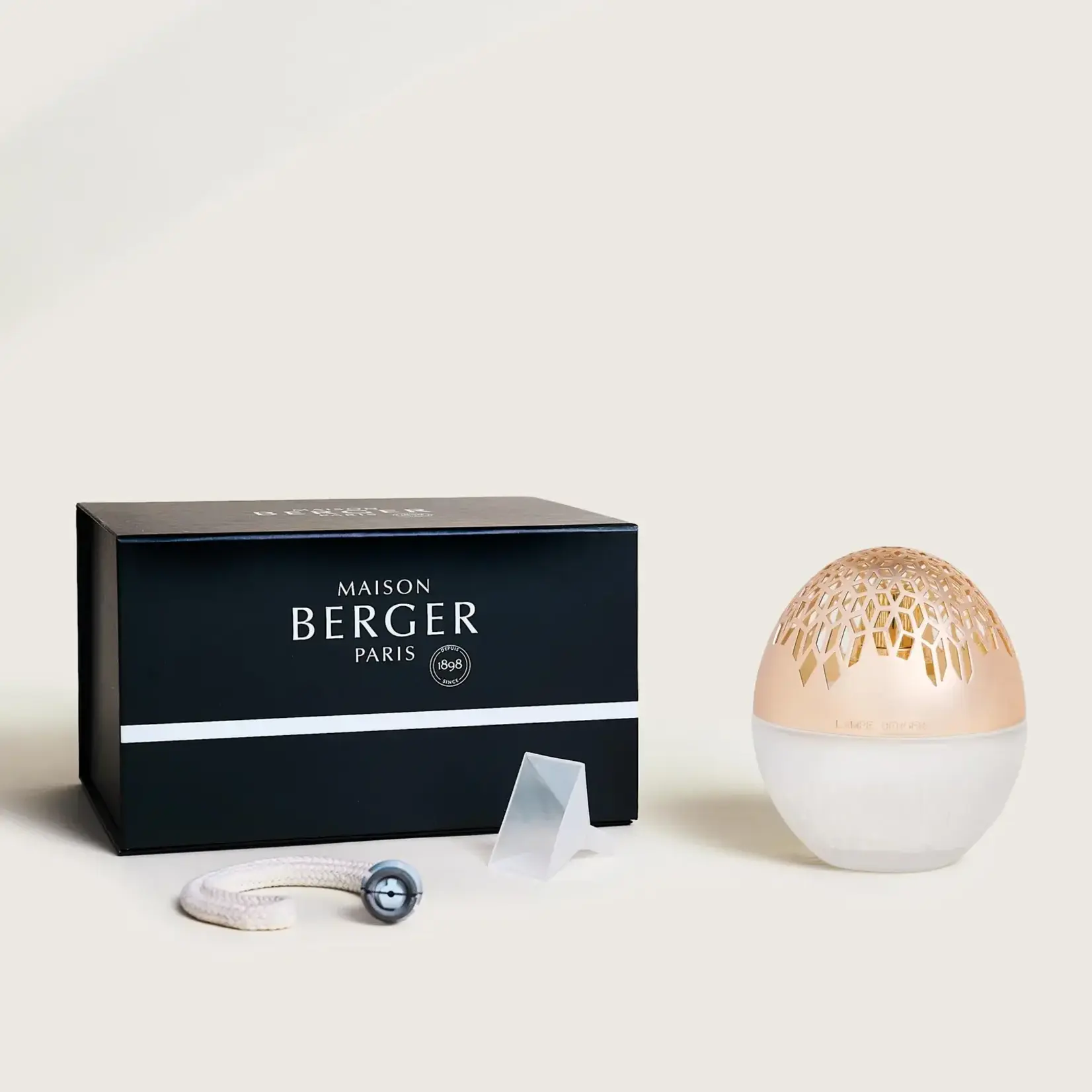 Maison Berger Paris 1898 Maison Berger Lampe Berger Luka Grivee Frosted Gold Lampe Maison Berger 4867