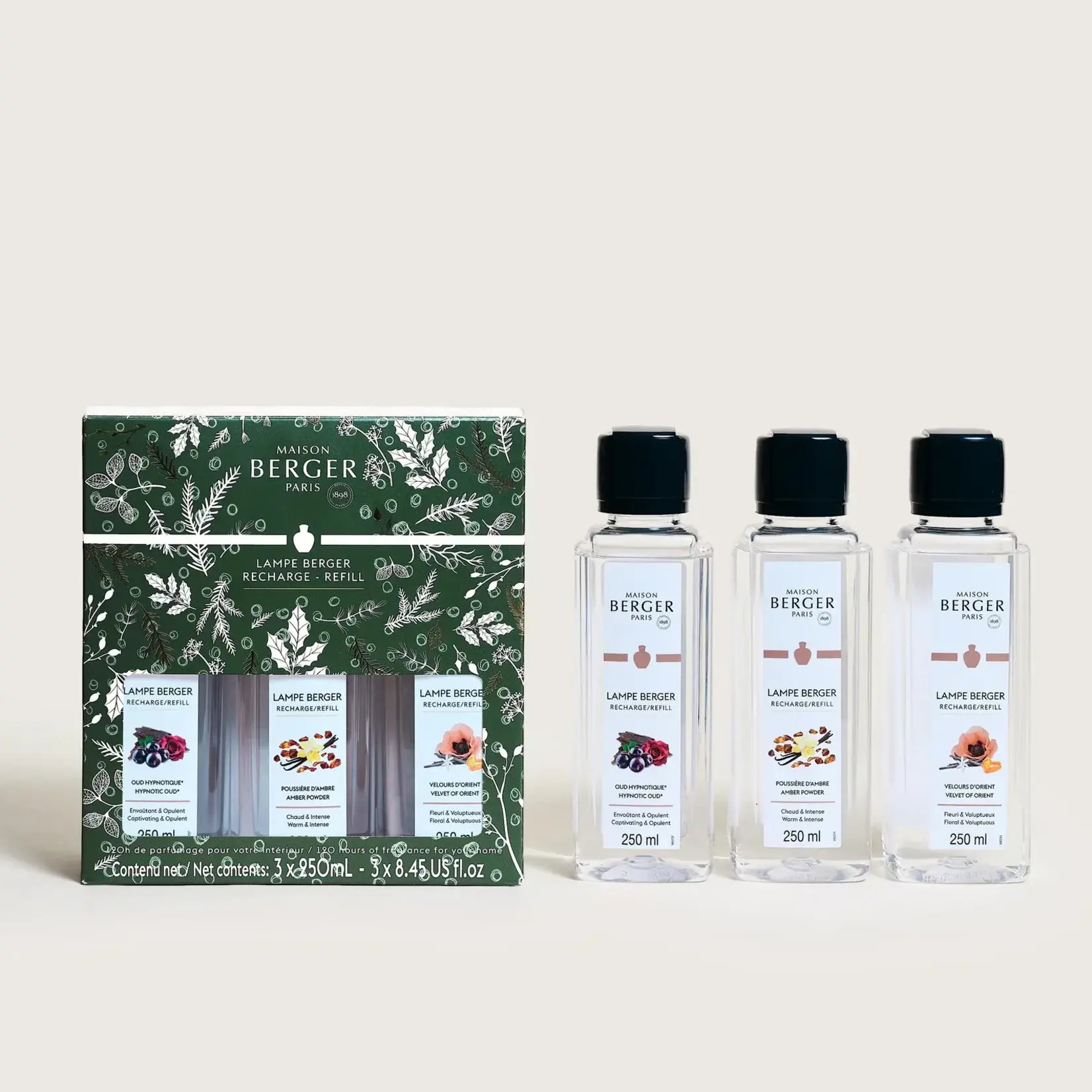 Maison Berger Paris 1898 set-3 huisgeuren 250 ml Maison Berger triopack Magical Lampe Maison Berger 24037