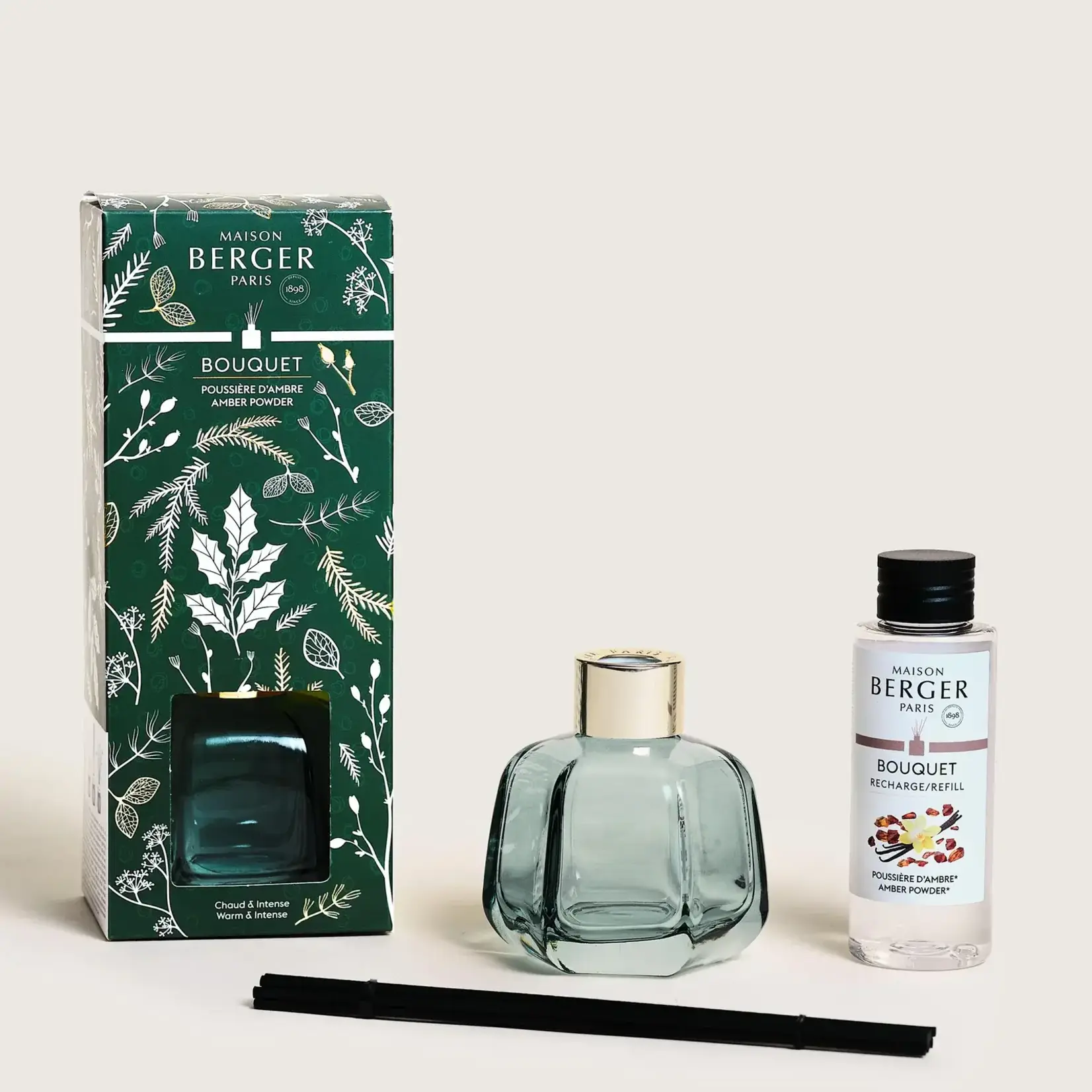 Maison Berger Paris 1898 Parfumsticks Maison Berger Bouquet Magical vert groen 100 ml Maison Berger 7911