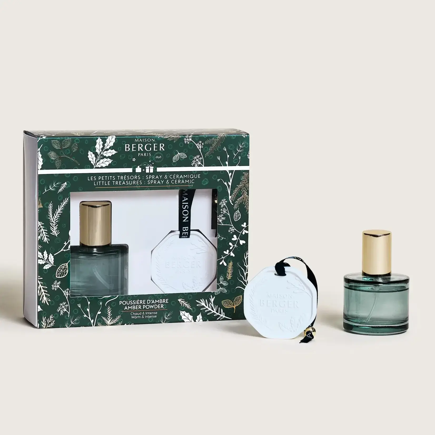 Maison Berger Paris 1898 Maison Berger Giftset Magical Roomspray 50ml + Parfumhanger Poussière d'Ambre Maison Berger 7923