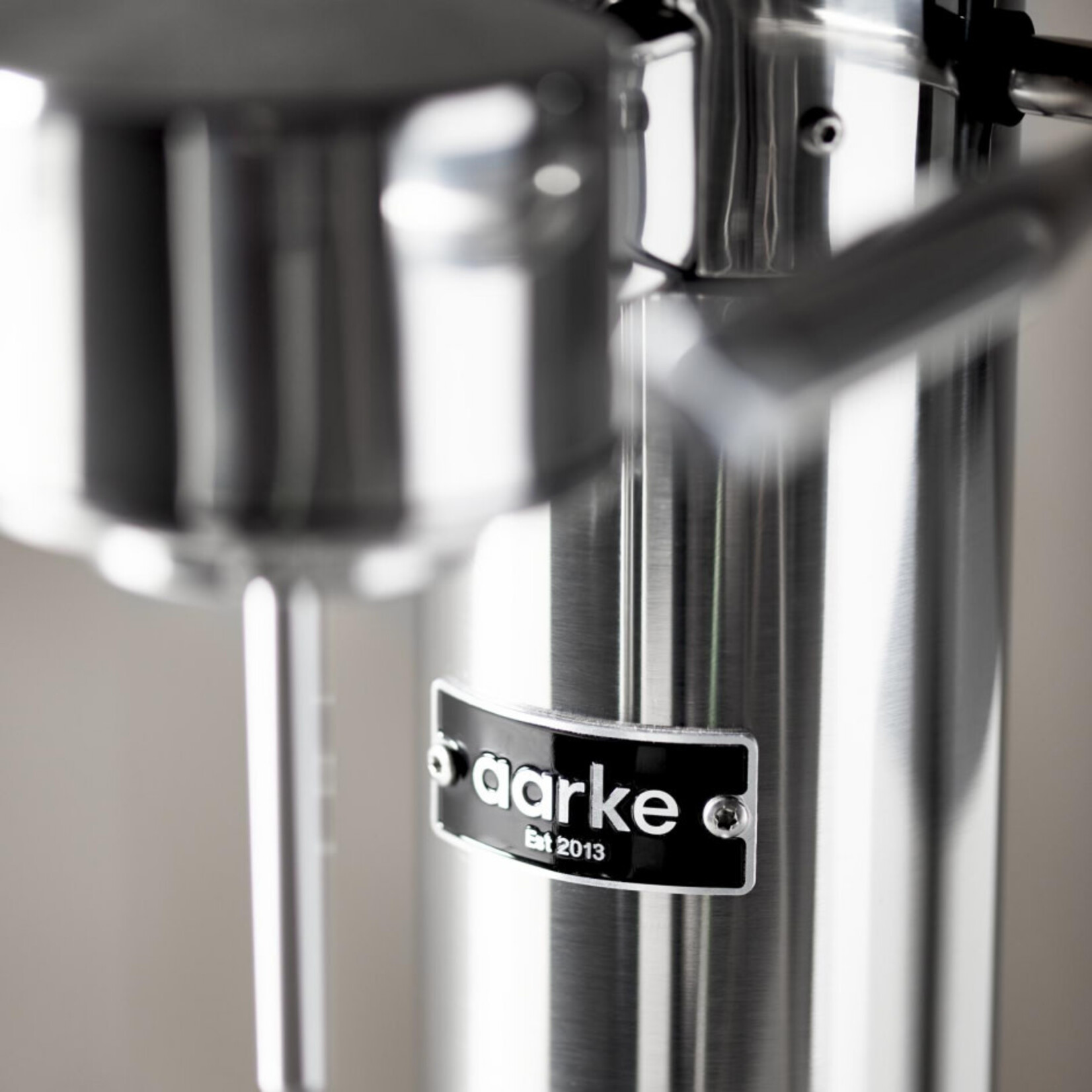 Aarke rvs Aarke geen gesleep met frisdrank Soda Stream 60 liter, Aarke Carbonator 3 rvs AA1017
