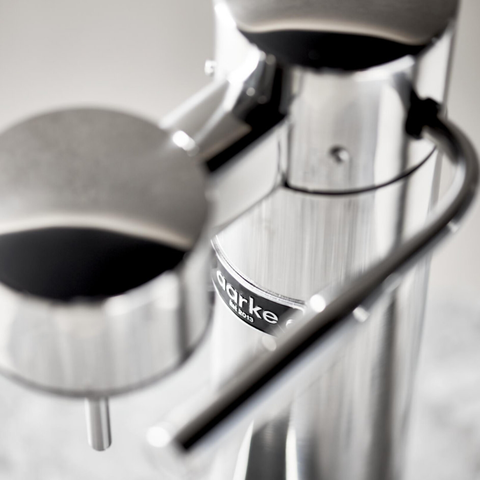 Aarke rvs Aarke geen gesleep met frisdrank Soda Stream 60 liter, Aarke Carbonator 3 rvs AA1017