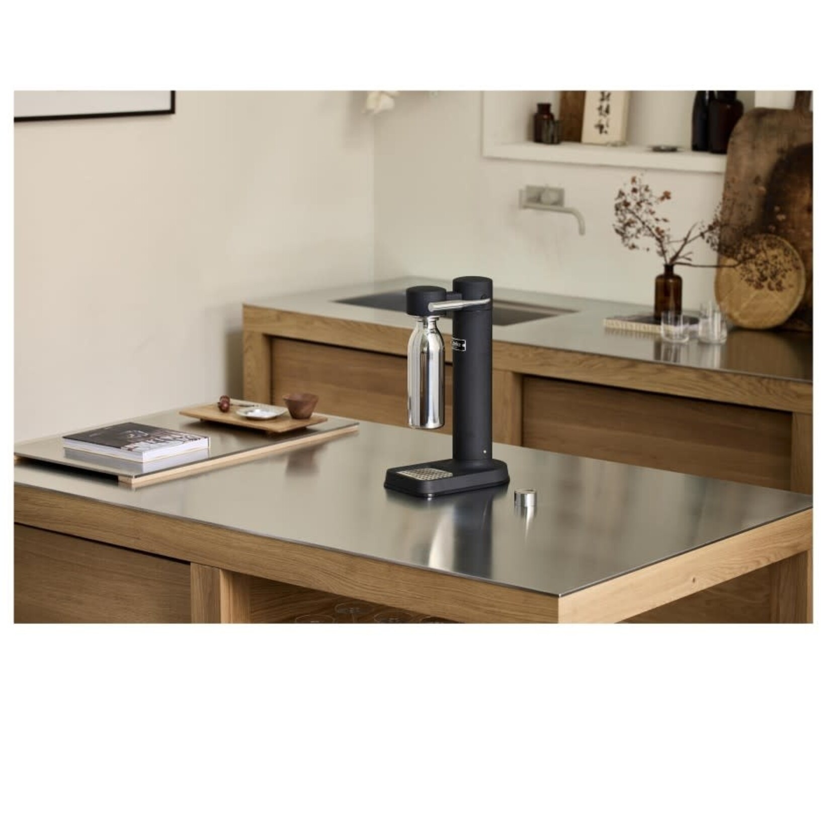 Aarke to go fles Aarke rvs waterfles 600 ml rvs stalen fles Aarke Soda bruiswater maker AA1092
