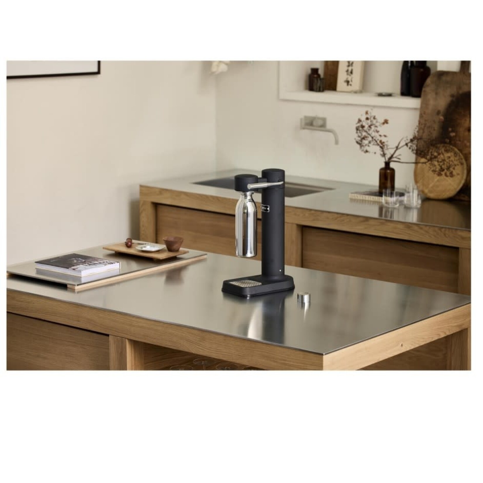 Aarke to go fles Aarke rvs waterfles 600 ml rvs stalen fles Aarke Soda bruiswater maker AA1092