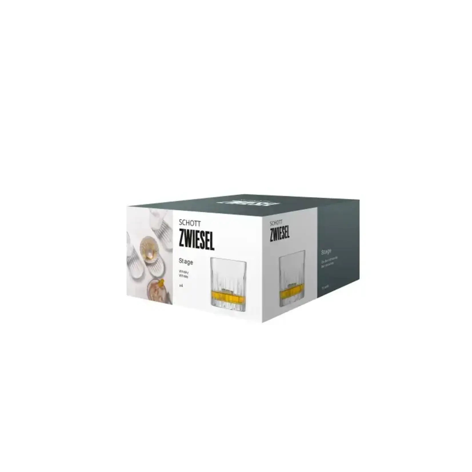 Zwiesel Collection Glas Set 4 glazen Stage Schott Zwiesel Stage Whisky glas 364 ml 4 stuks in doosje Zwiesel 121879