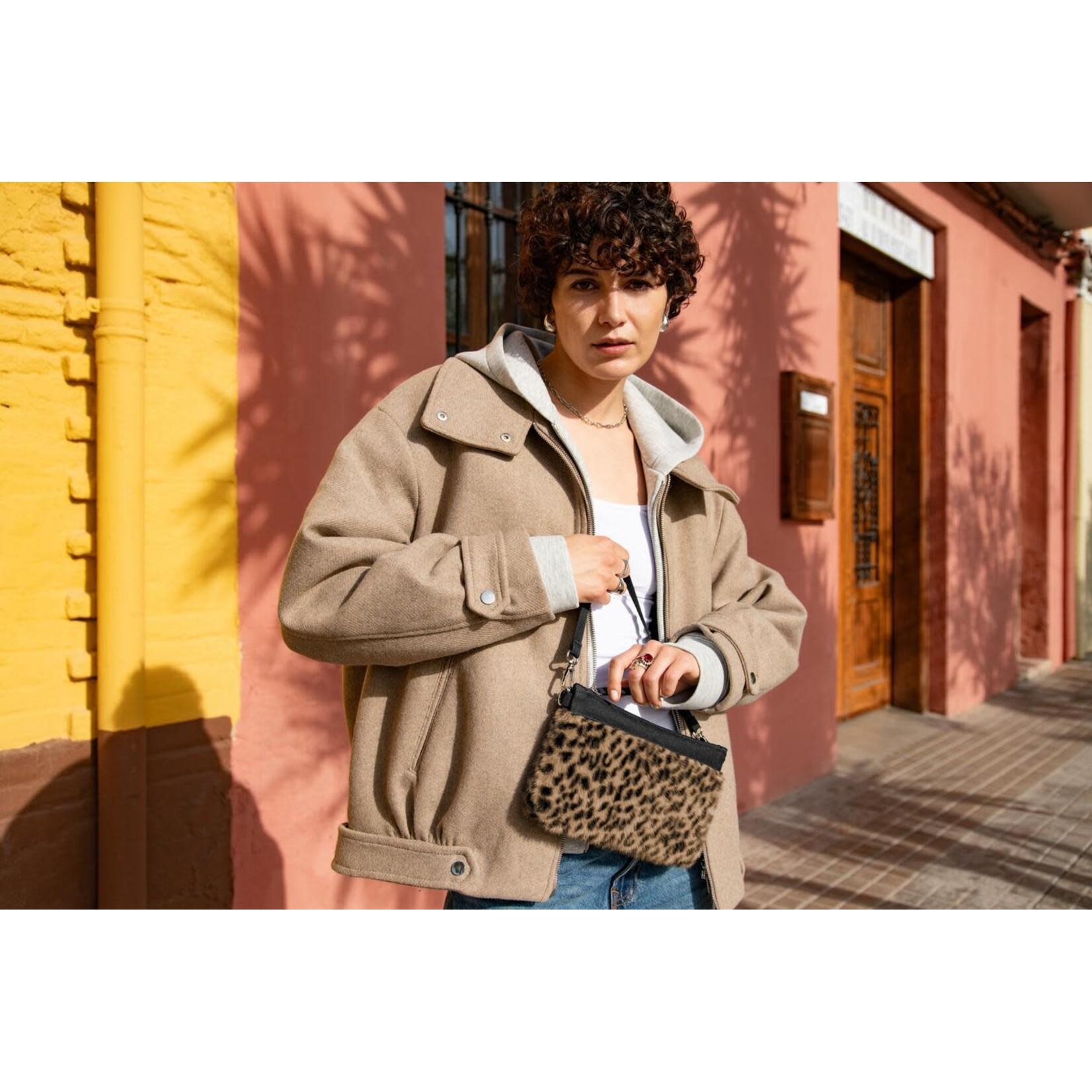 Reisenthel Reisenthel Mini Pouch Leo Fake Fur Reisenthel LO6072