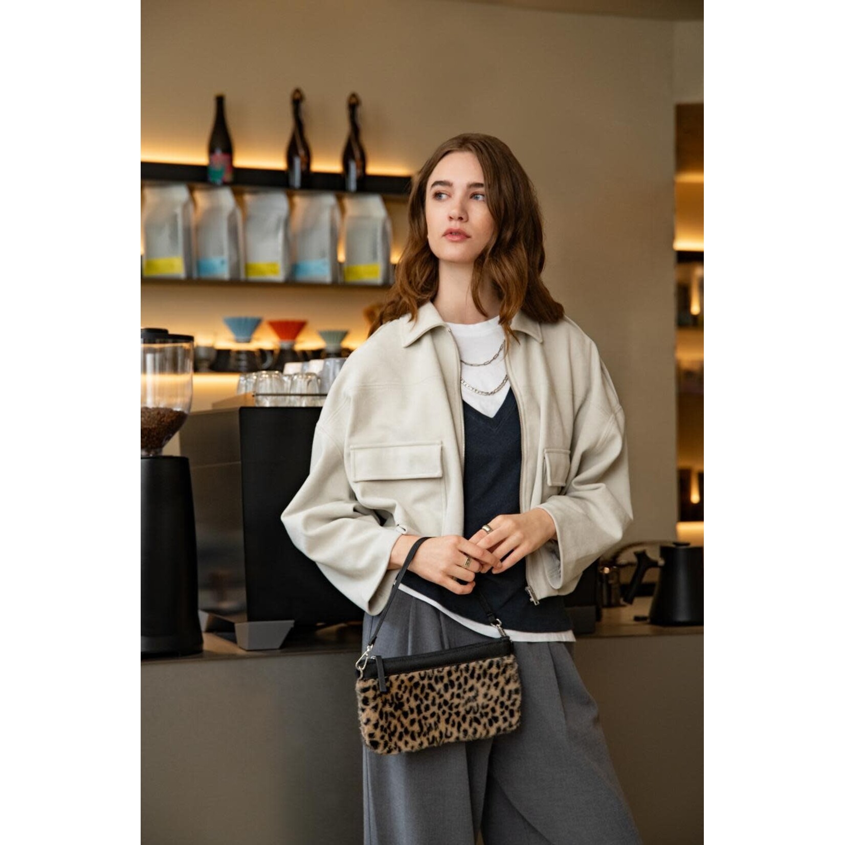 Reisenthel Reisenthel Mini Pouch Leo Fake Fur Reisenthel LO6072