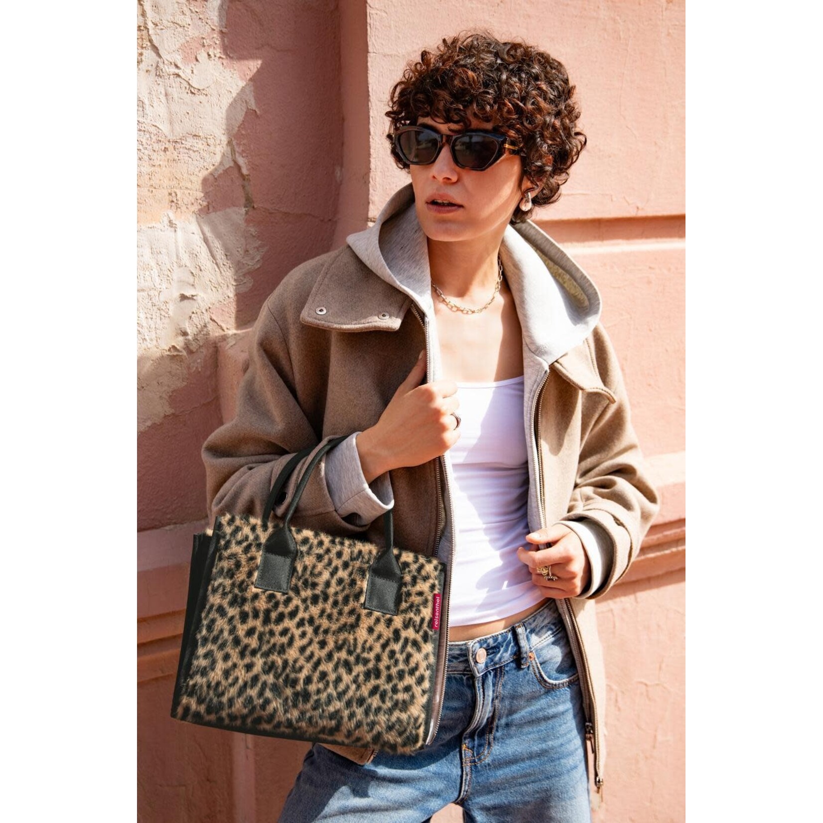 Reisenthel Reisenthel Daily shopper XS Leo Fake Fur Reisenthel GN6072
