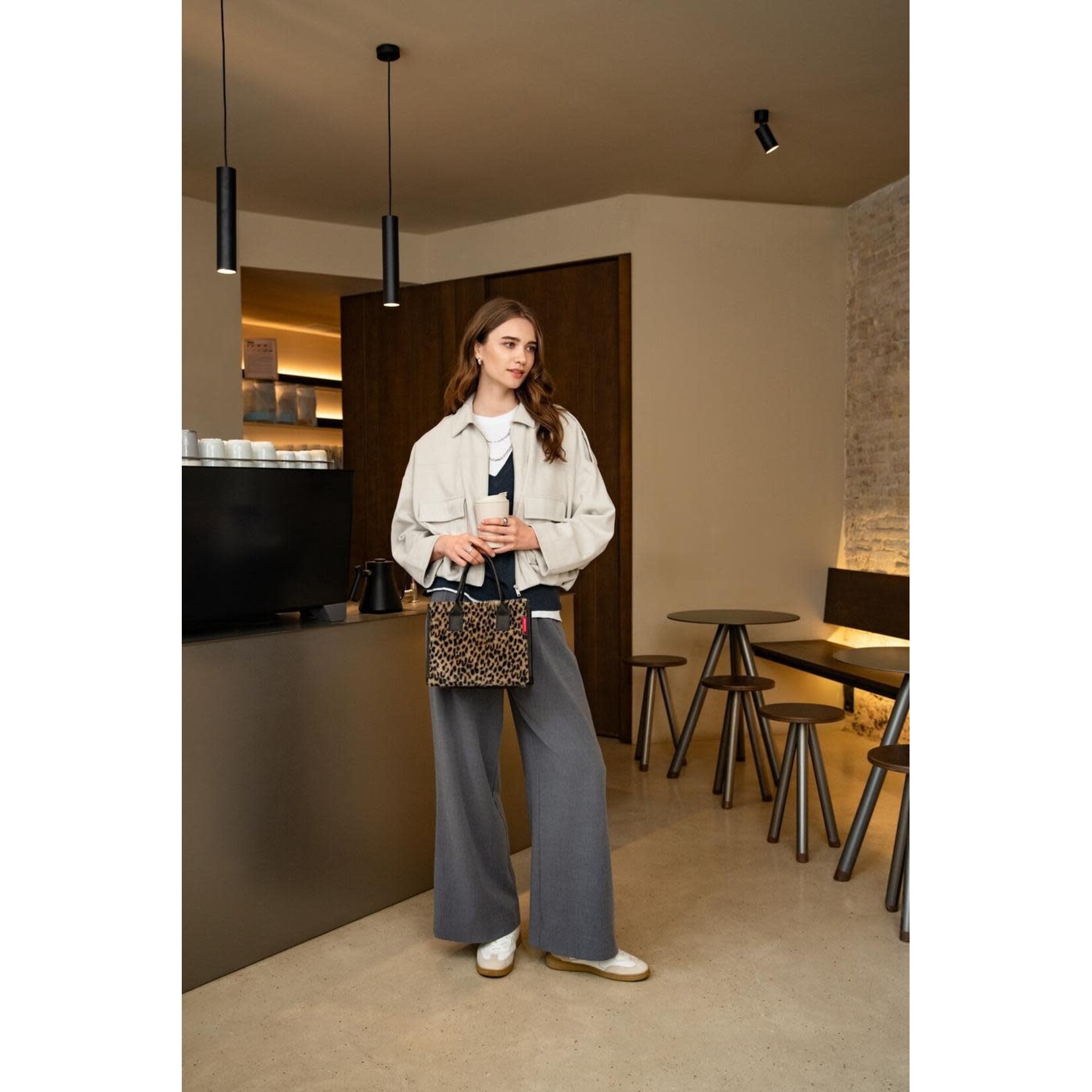 Reisenthel Reisenthel Daily shopper XS Leo Fake Fur Reisenthel GN6072
