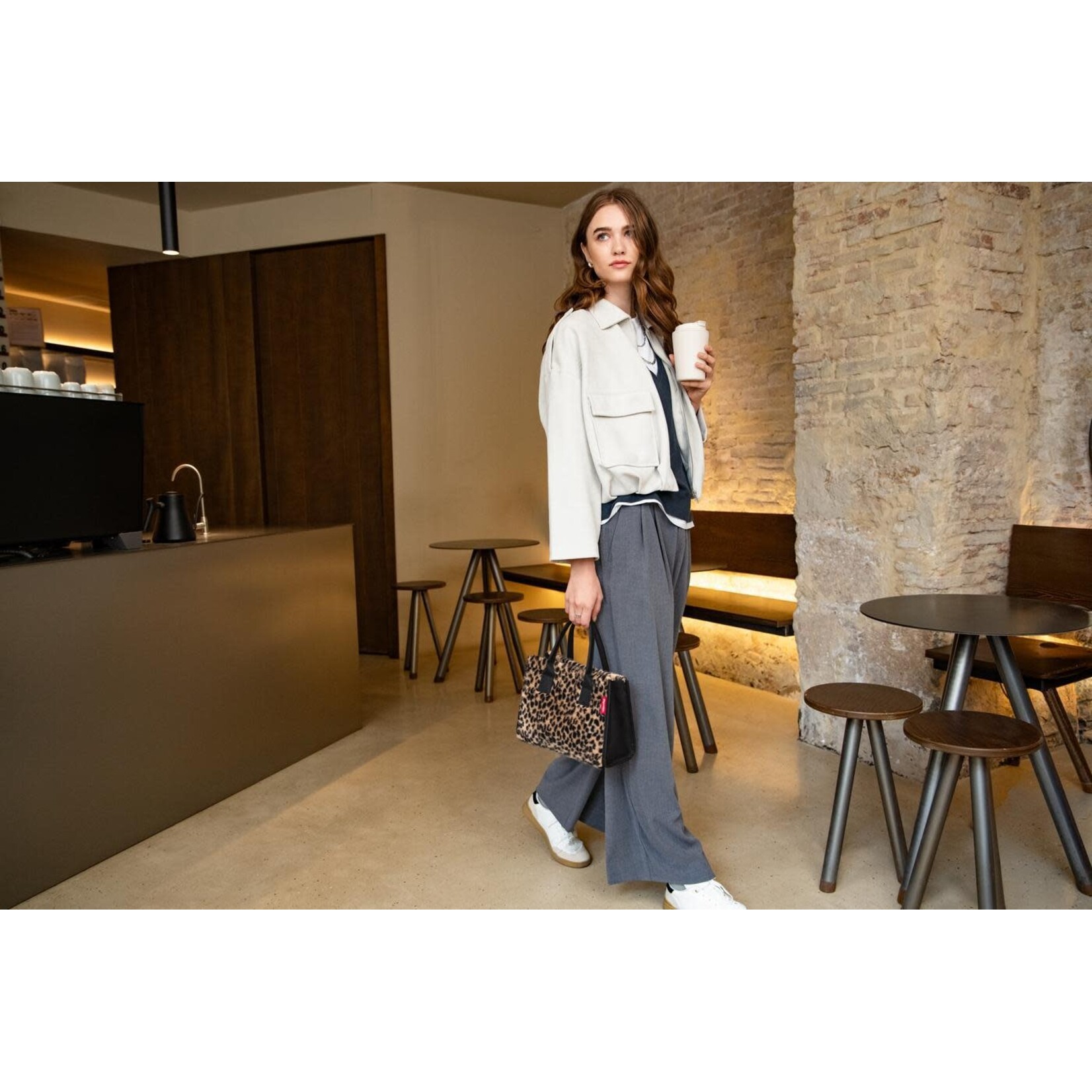 Reisenthel Reisenthel Daily shopper XS Leo Fake Fur Reisenthel GN6072