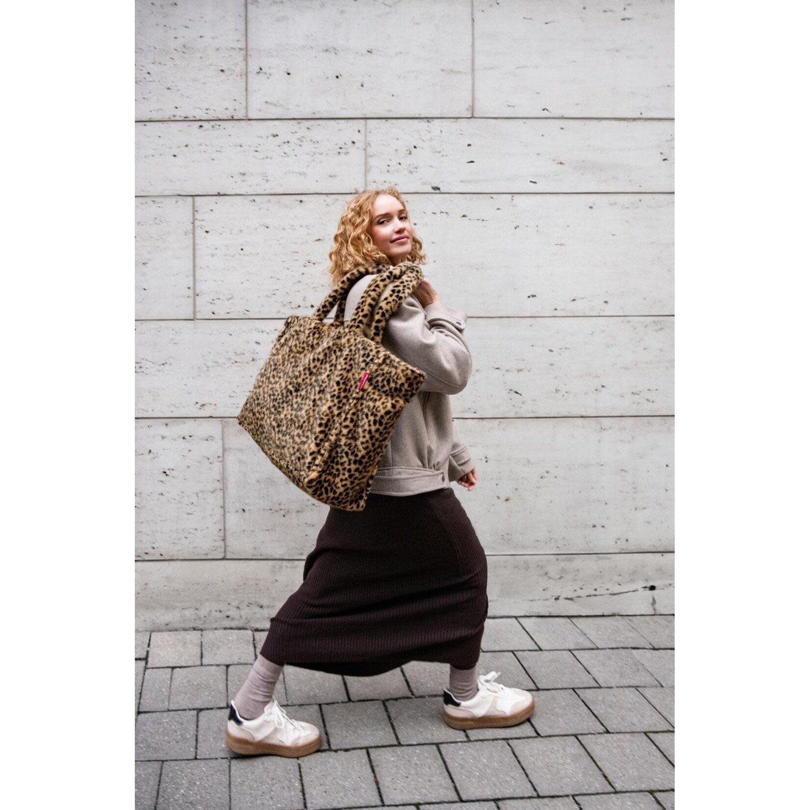 Reisenthel Reisenthel Softshopper Leo Fake Fur Reisenthel GR6072
