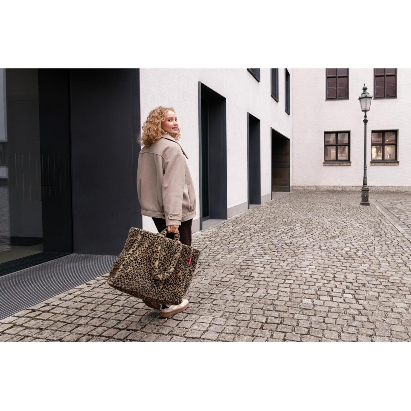 Reisenthel Reisenthel Softshopper Leo Fake Fur Reisenthel GR6072
