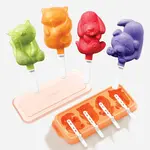 Diverse Merken Zoku Cat + Dog Ice Pop Molds 4 ijslolly vorm kat en hond Zoku ZK169