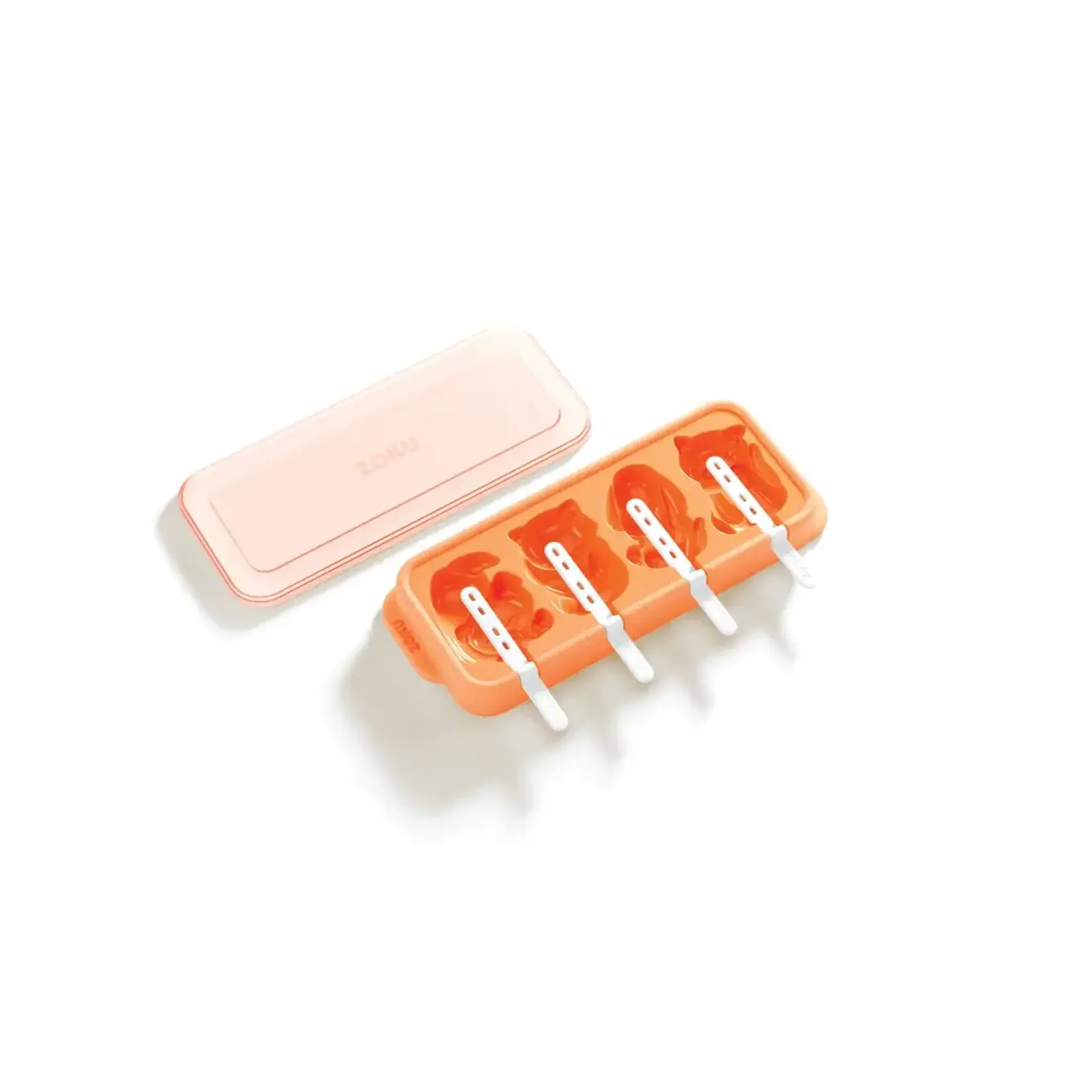 Diverse Merken Zoku Cat + Dog Ice Pop Molds 4 ijslolly vorm kat en hond Zoku ZK169