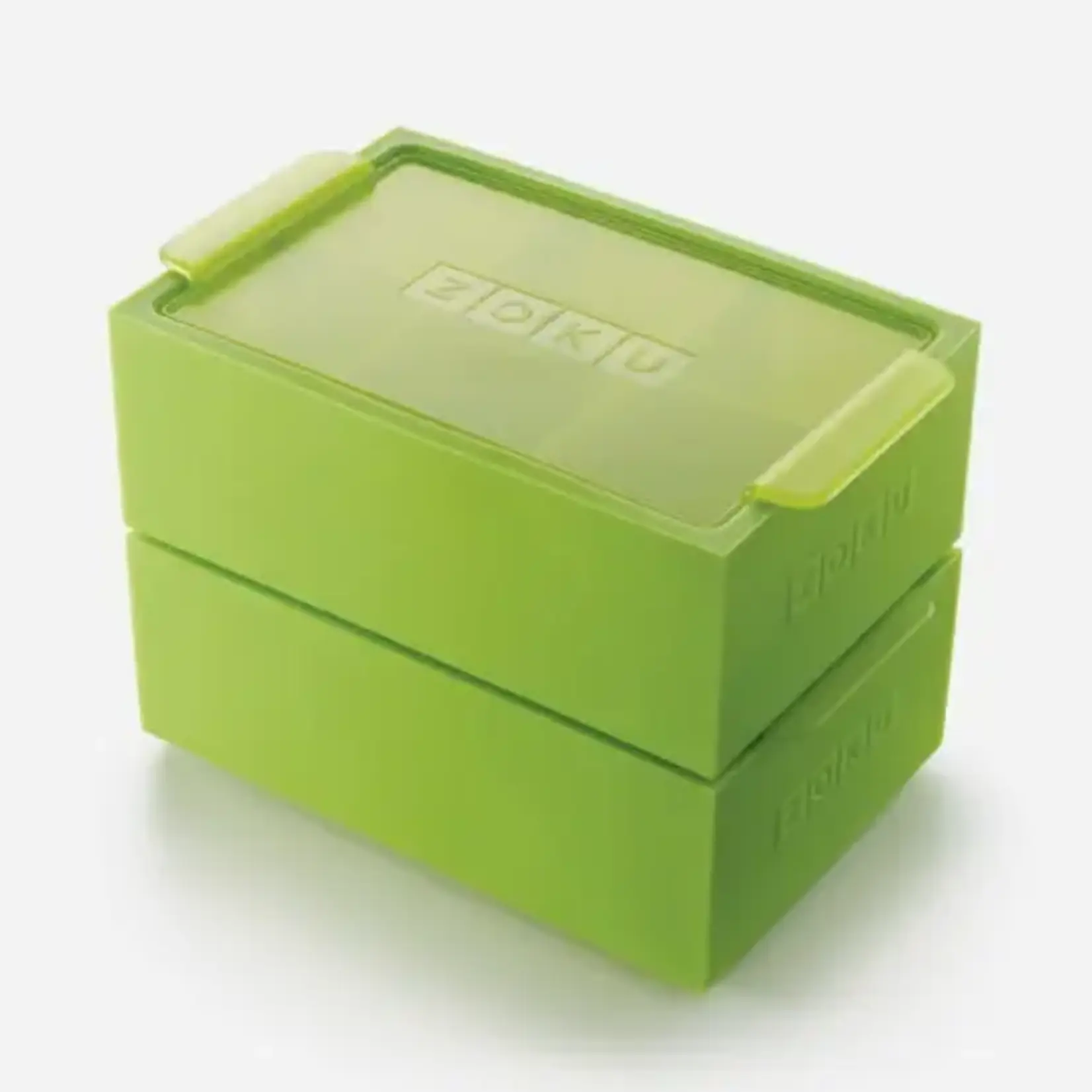 Diverse Merken Zoku Jumbo ice trays 2x 6 grote 4 cm vierkante ijsblokjes vormen Zoku ZK136