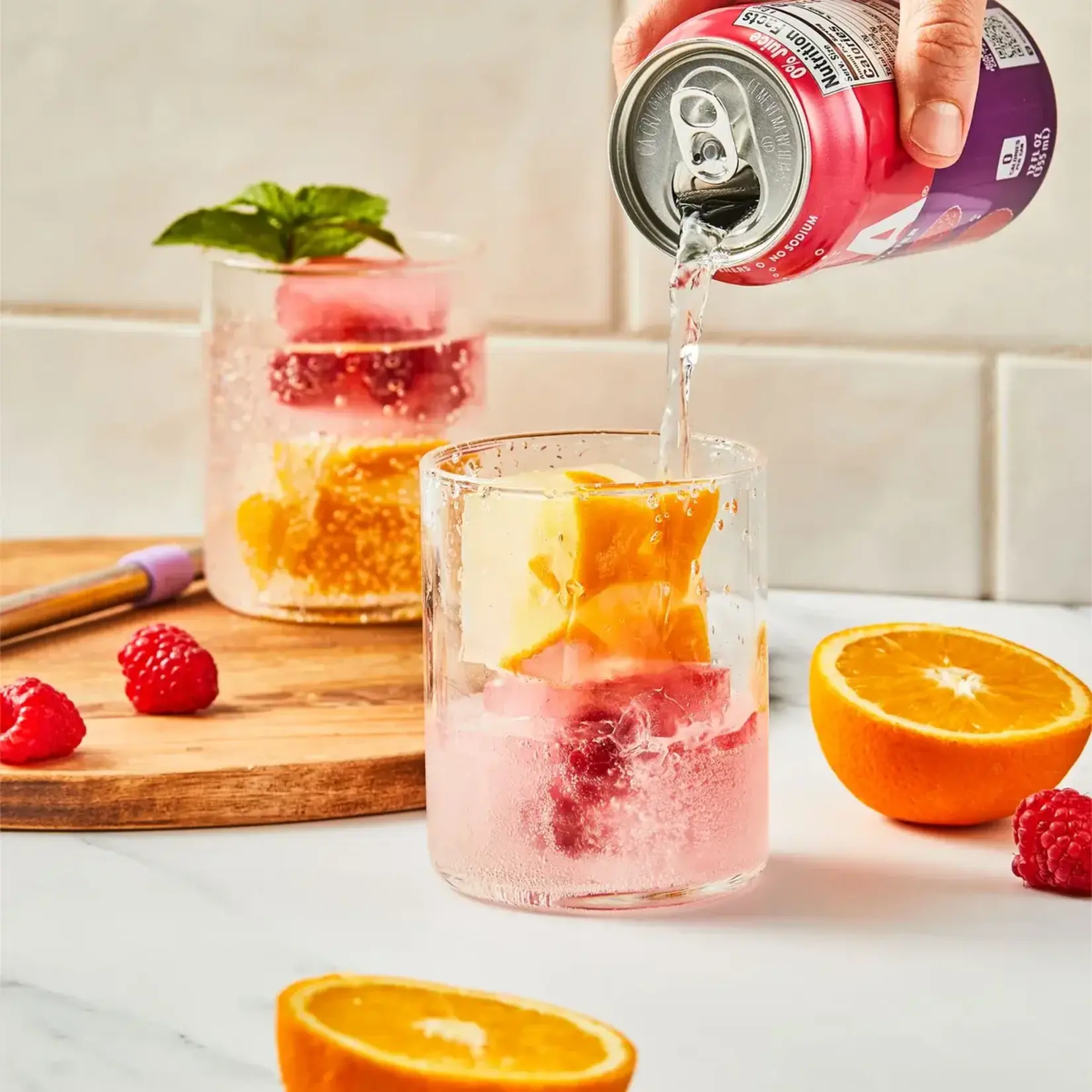 Diverse Merken Zoku Jumbo ice trays 2x 6 grote 4 cm vierkante ijsblokjes vormen Zoku ZK136