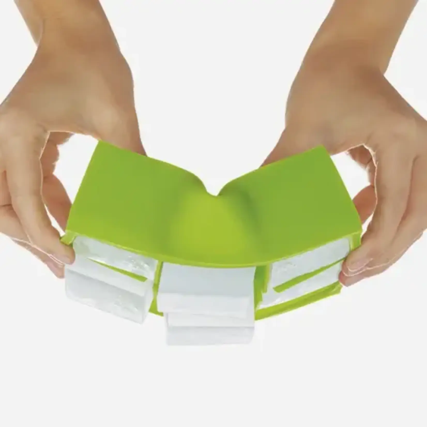 Diverse Merken Zoku Jumbo ice trays 2x 6 grote 4 cm vierkante ijsblokjes vormen Zoku ZK136