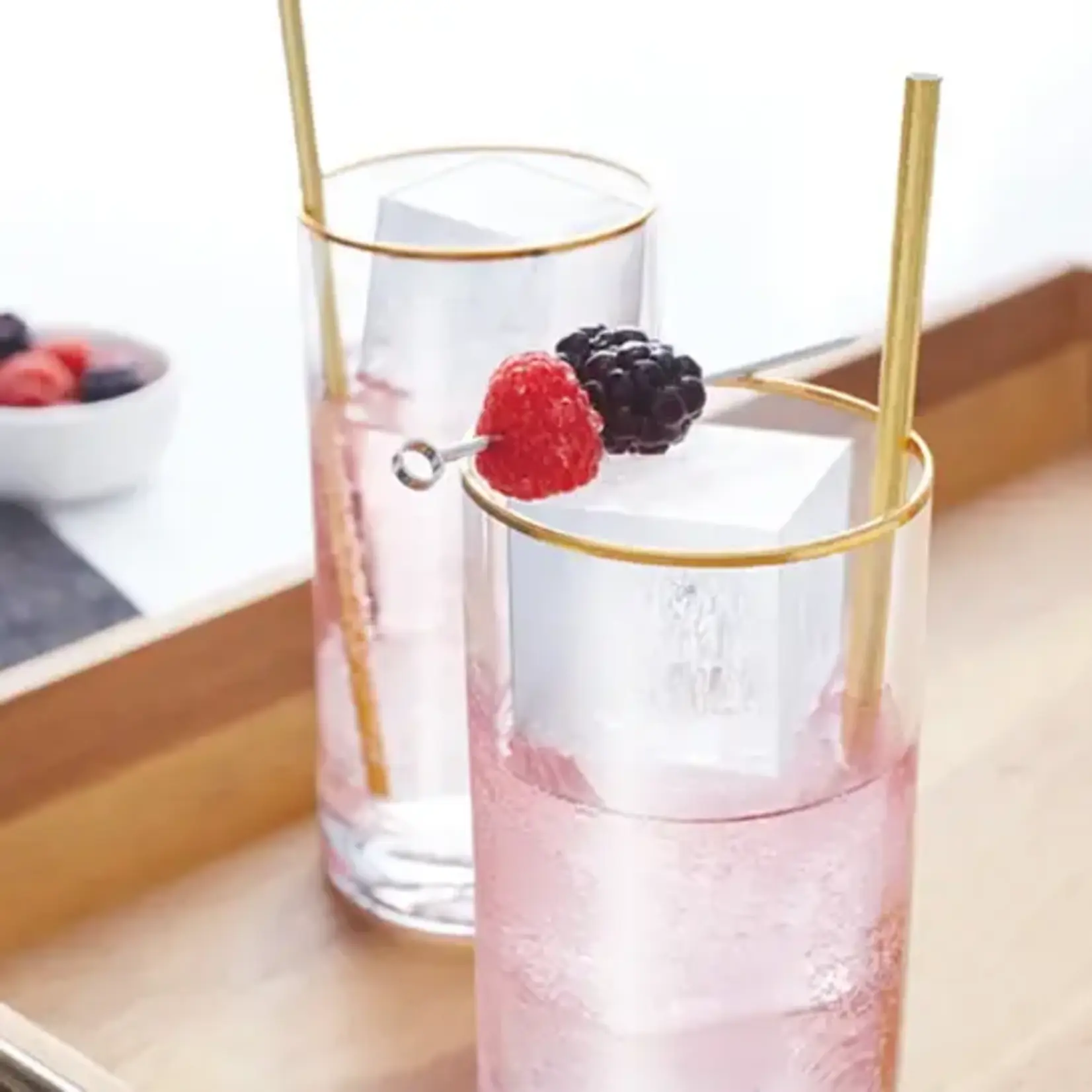 Diverse Merken Zoku Jumbo ice trays 2x 6 grote 4 cm vierkante ijsblokjes vormen Zoku ZK136