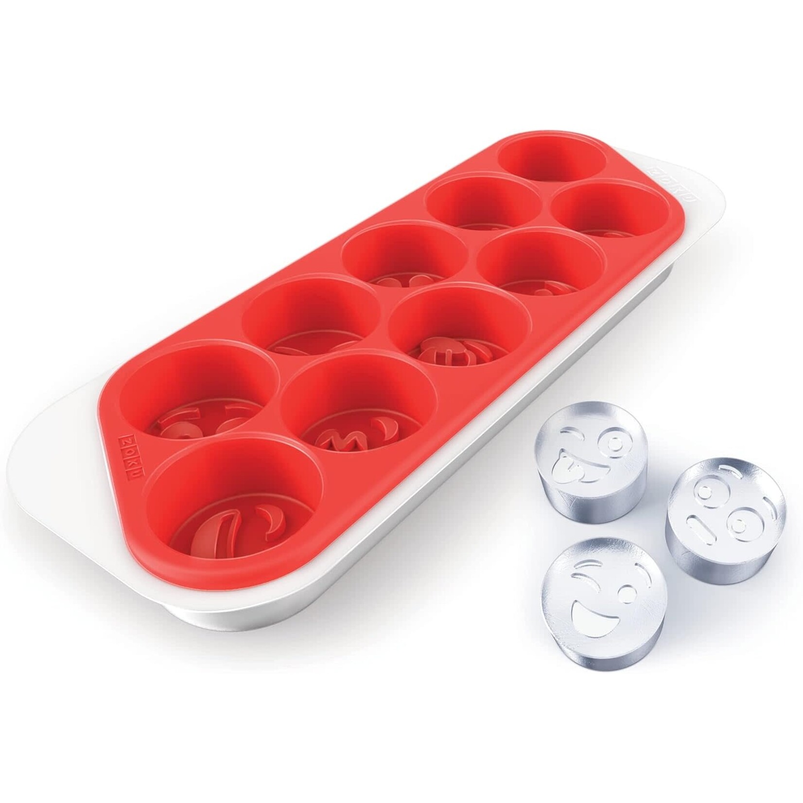 Diverse Merken Zoku Cool Moji ice tray 10 ijsblokjes Emoji ijsblokjes vormen Zoku ZK137