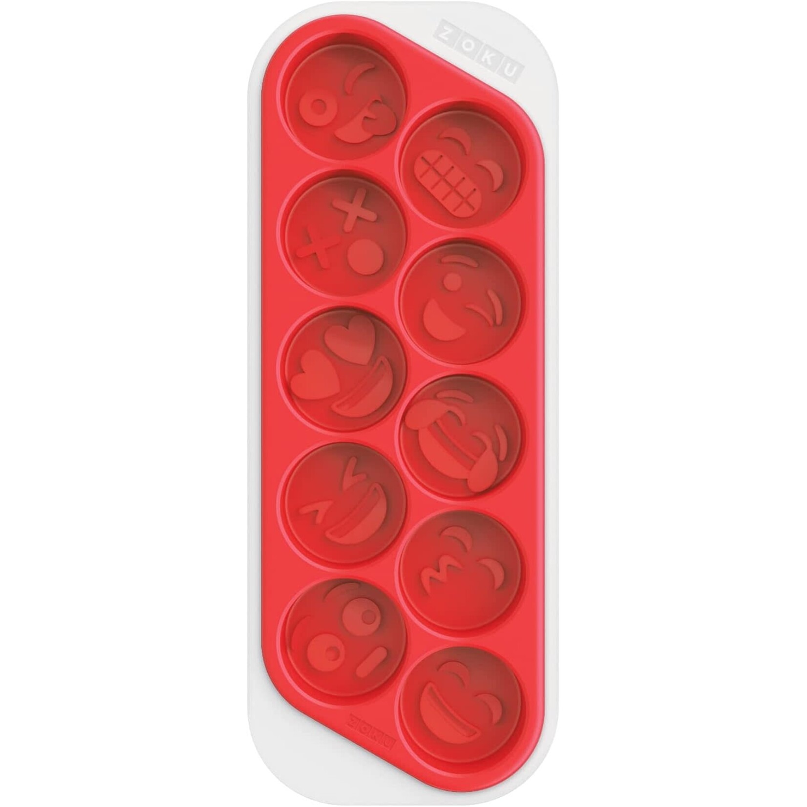 Diverse Merken Zoku Cool Moji ice tray 10 ijsblokjes Emoji ijsblokjes vormen Zoku ZK137