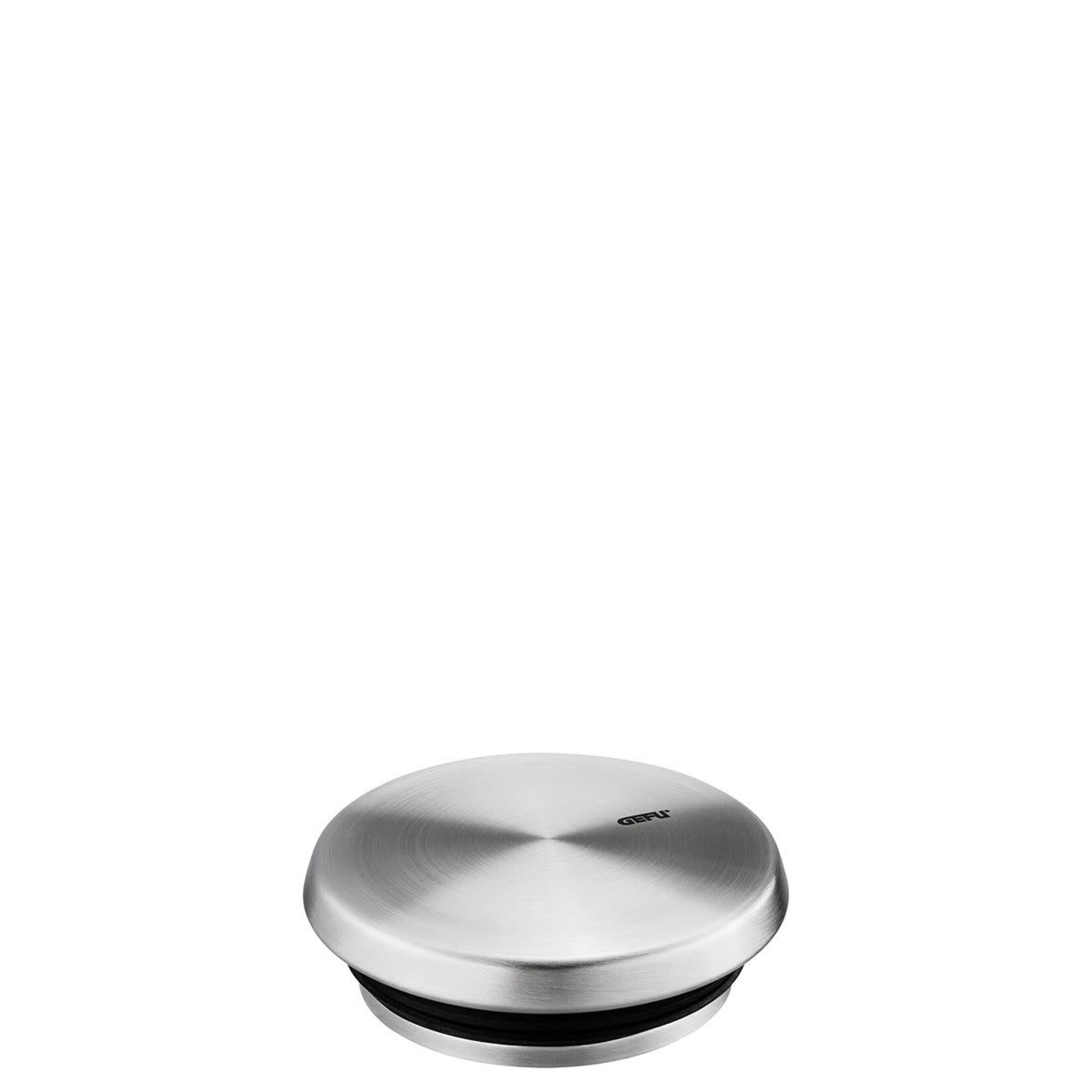 Gefu Gefu X-plosion zwart stenen zout of kruidenpot met rvs deksel Gefu 34636