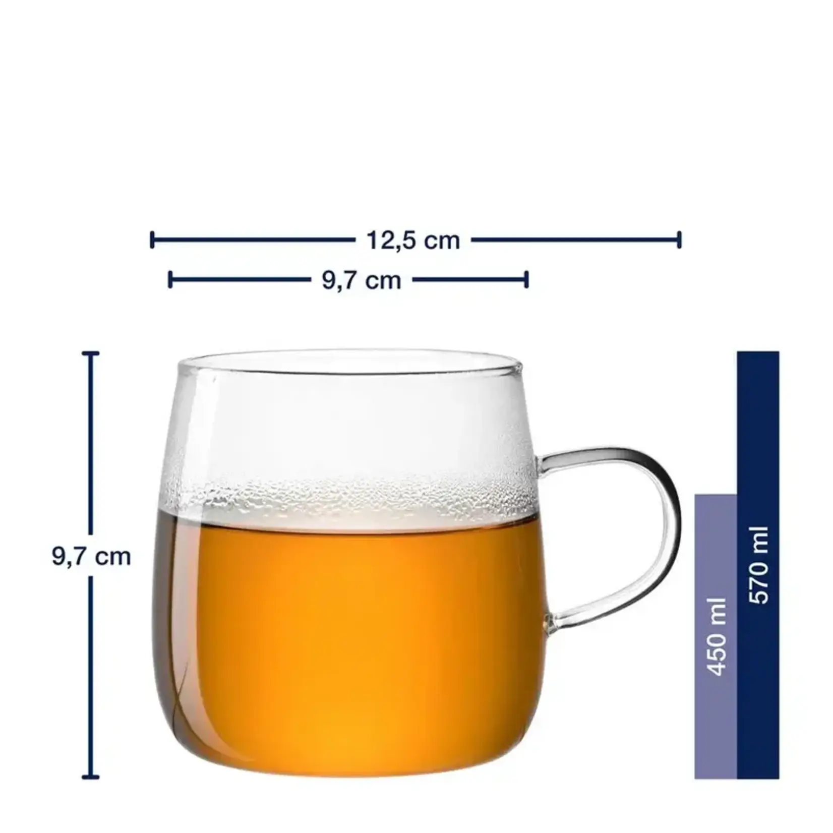 Leonardo Loving Glass Leonardo TE PER TE 570 ml theekop Leonardo 077386