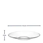 Leonardo Loving Glass Leonardo TE PER TE glazen schoteltje Leonardo 077387