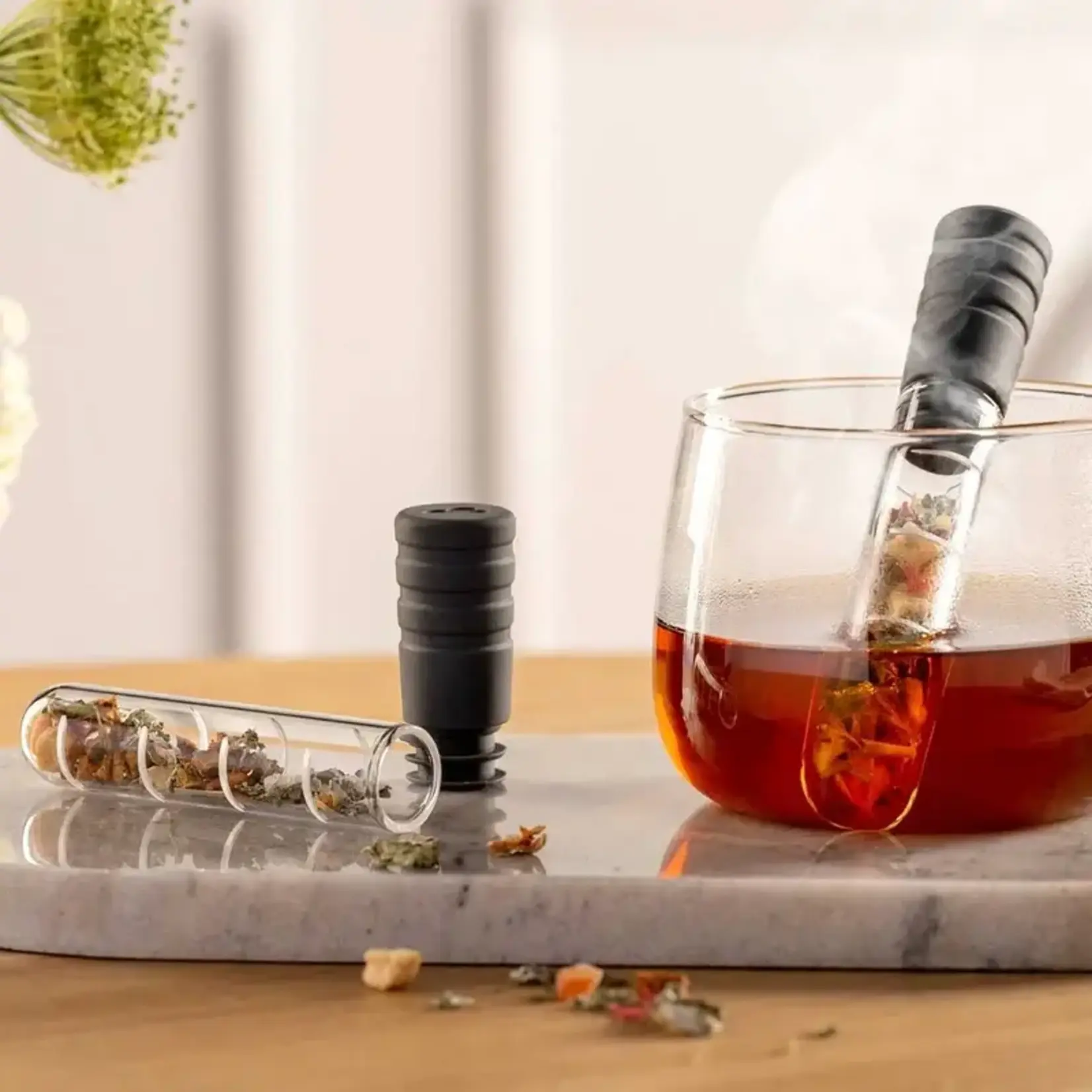 Leonardo Loving Glass Leonardo TE PER TE glazen thee infuser thee ei Leonardo 077394