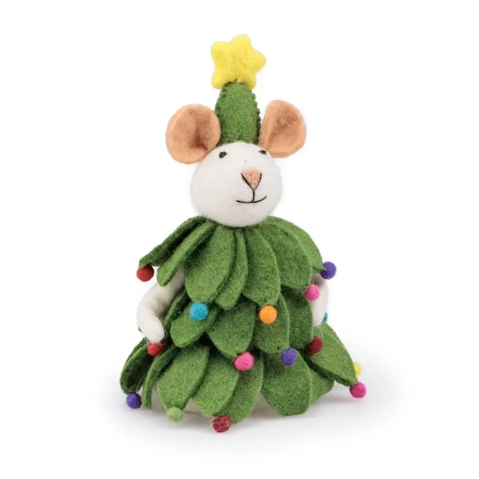 Sjaal met Verhaal Sjaal met verhaal Decoratie muis Kerstboom muis