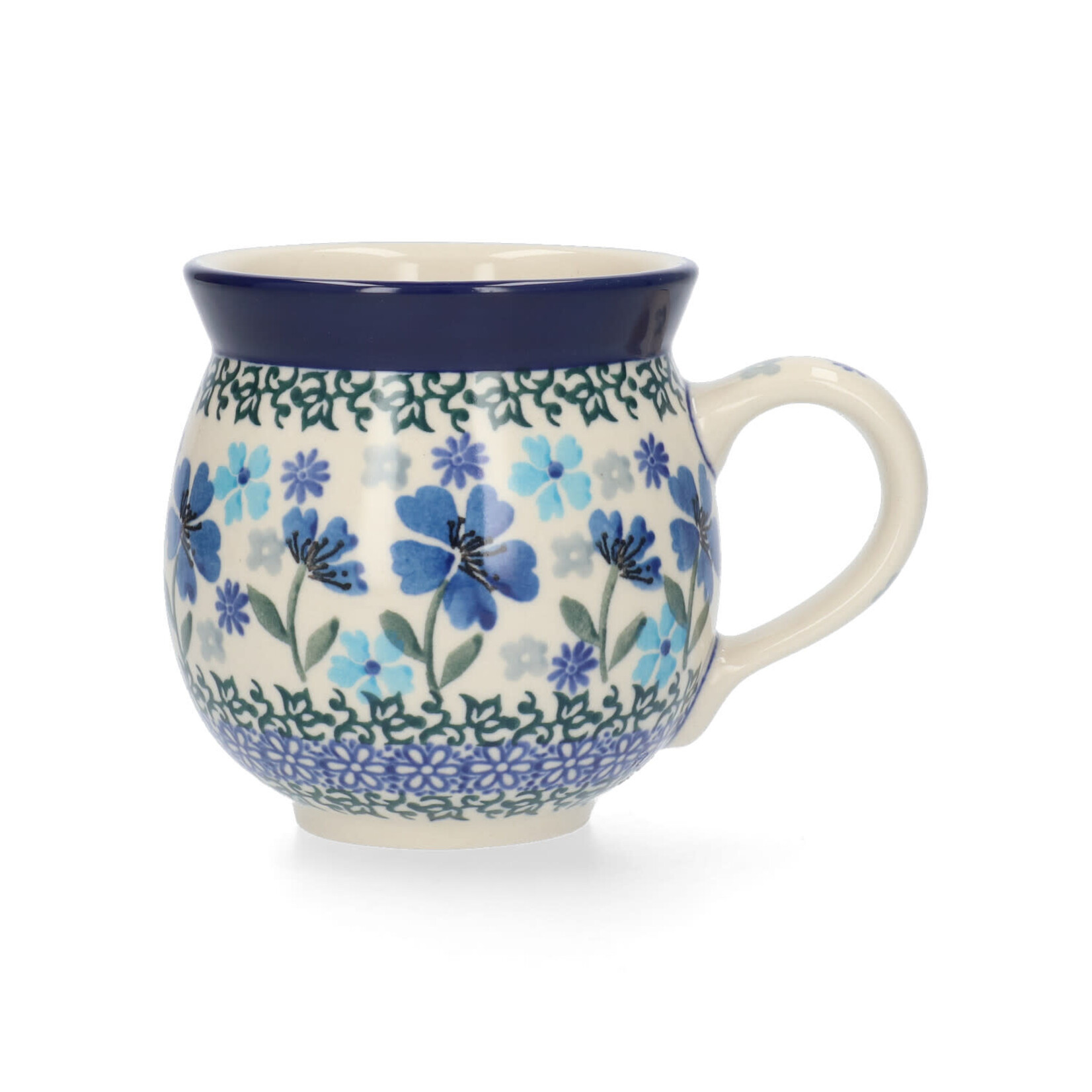 Bunzlau Castle Bunzlau Castle Boerenmok 370 ml Blossom Blue Castle 1070-3507 Farmers mug