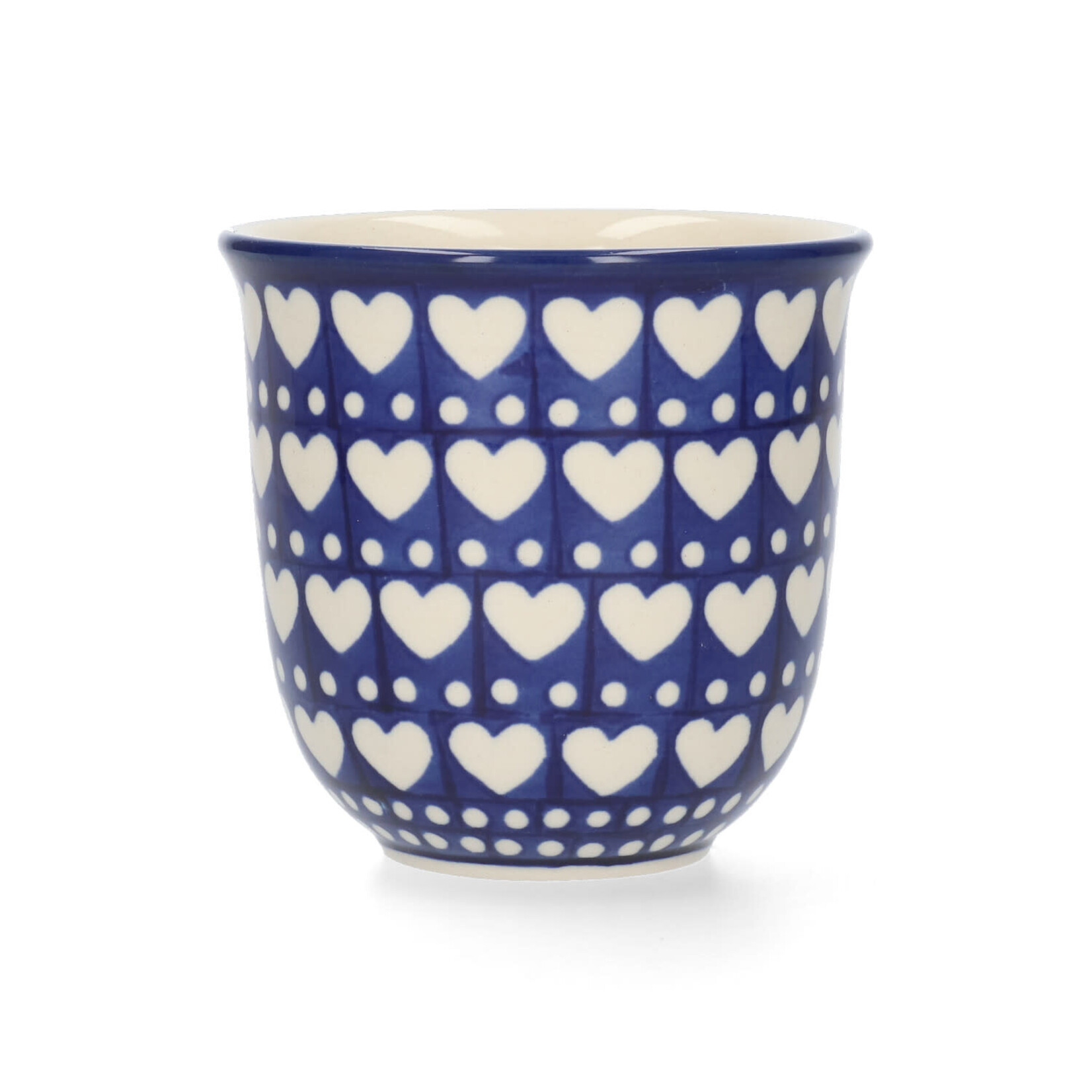 Bunzlau Castle Bunzlau Castle tulp mok 400 ml Tulip Mug Blue Valentine Bunzlau Castle 2726-0375E