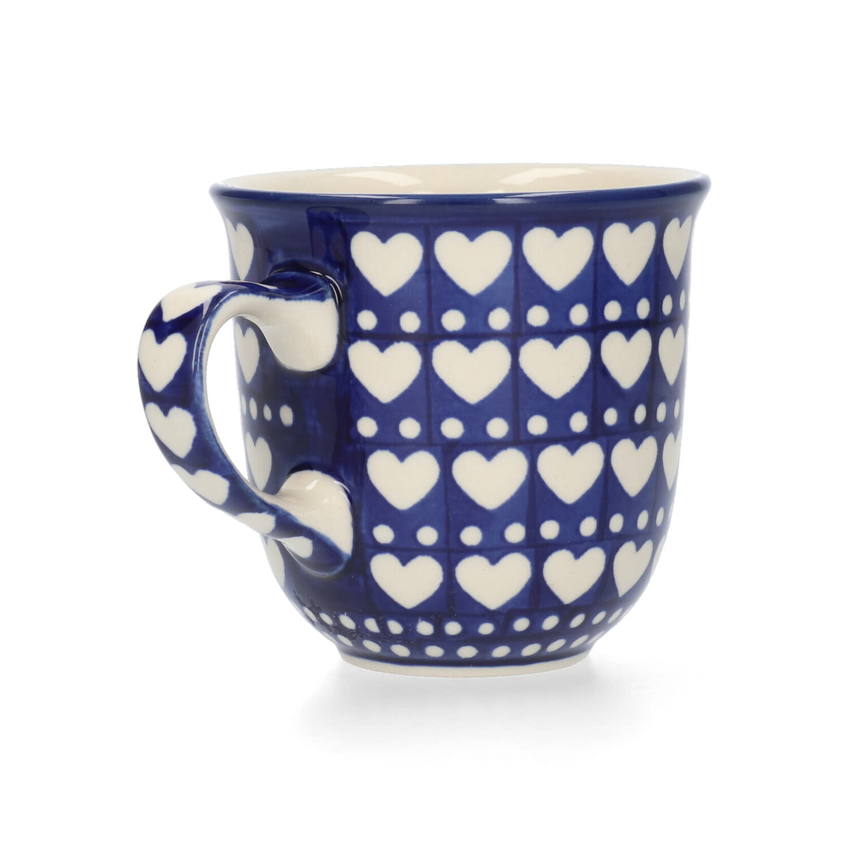Bunzlau Castle Bunzlau Castle tulp mok 400 ml Tulip Mug Blue Valentine Bunzlau Castle 2726-0375E