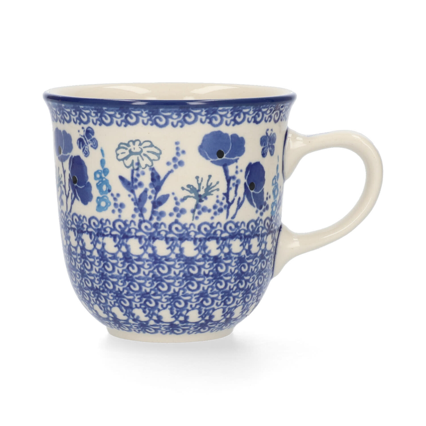 Bunzlau Castle Bunzlau Castle tulp mok 400 ml Tulip Mug Garden of joy Bunzlau Castle 2726-2902