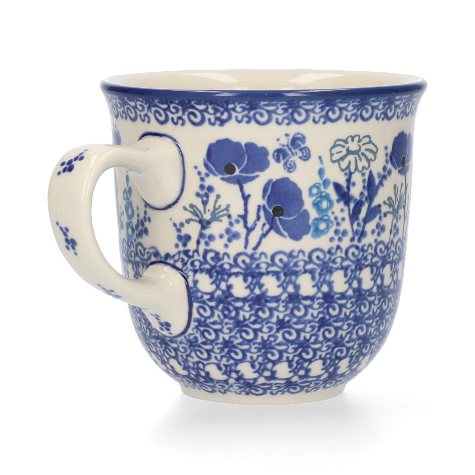 Bunzlau Castle Bunzlau Castle tulp mok 400 ml Tulip Mug Garden of joy Bunzlau Castle 2726-2902