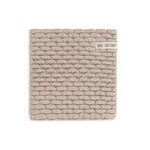 Knit Factory Knit Factory gebreide onderzetter Block Ecru Taupe Knit Factory 8721052153262