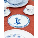Heinen Delfts Blauw 18 cm pannenonderzetter Teckel Nhaan Heinen Delfts Blauw D3212