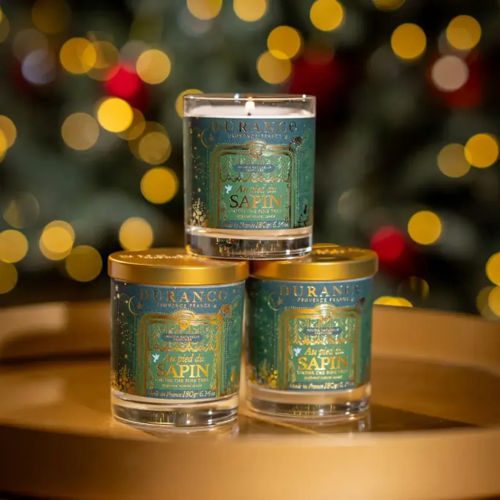 Durance Durance Under the Pine tree natuurlijk geparfumeerde kaars 180 gram Durance 075149