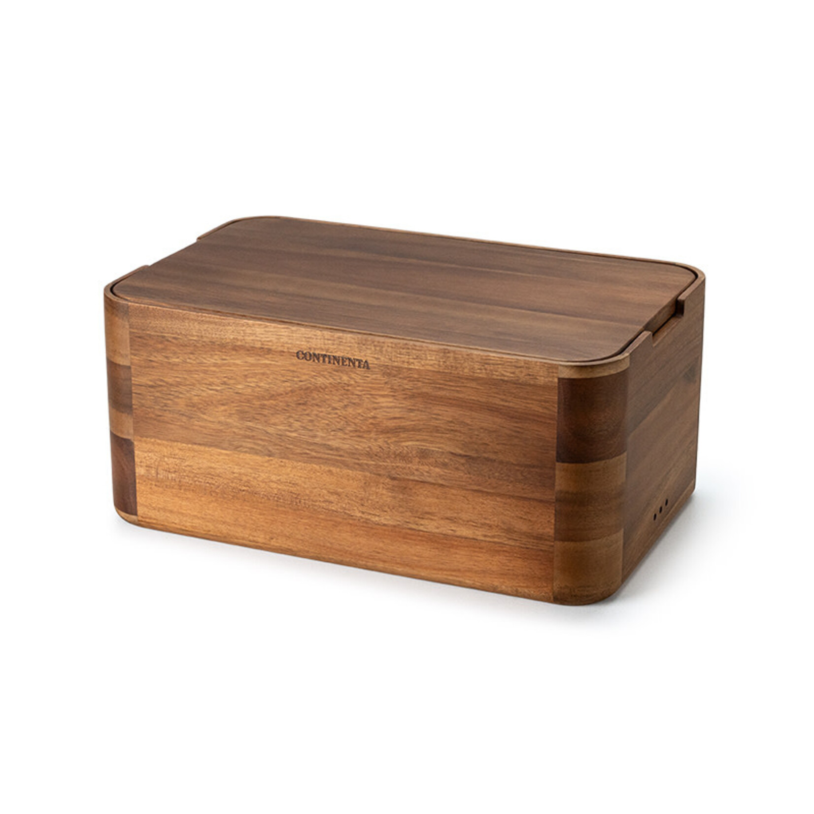 Continenta Continenta broodtrommel met broodplank als deksel Acacia hout Continenta 4886