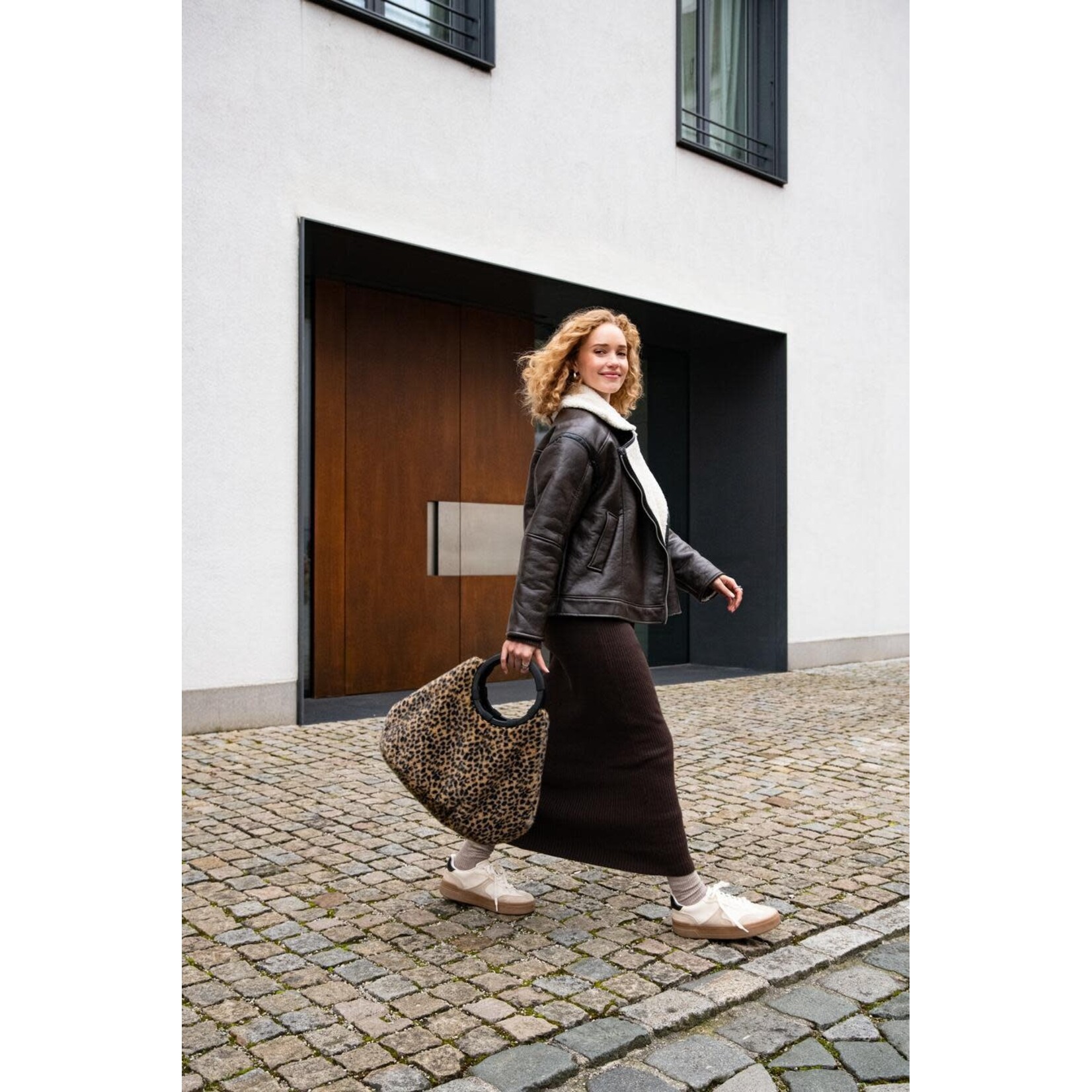 Reisenthel Reisenthel Loopbag Hobo Leo Fake Fur Reisenthel OP6072