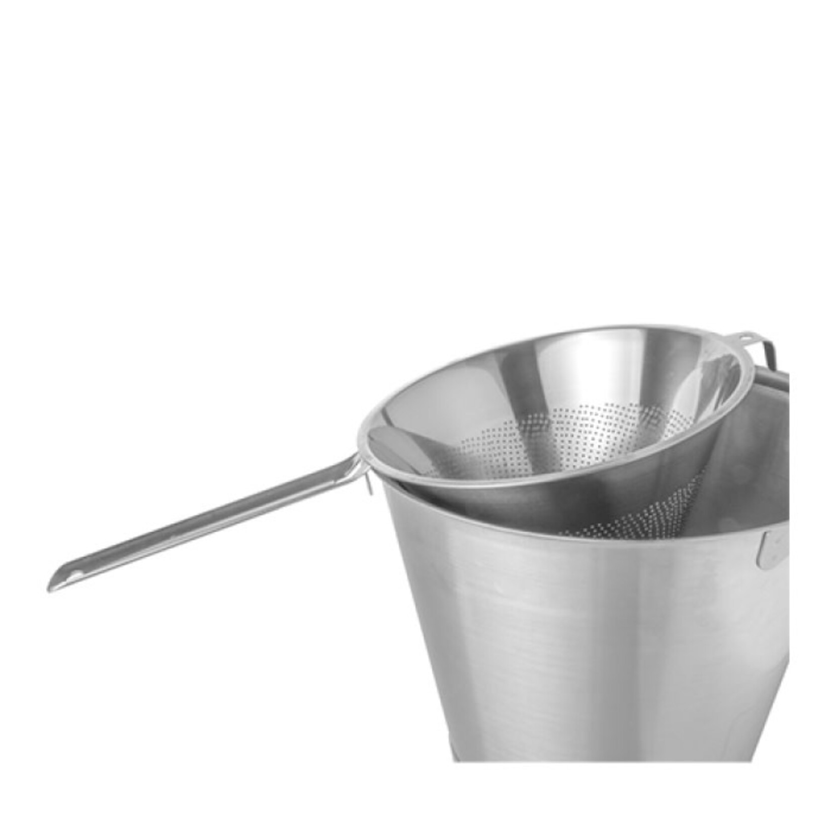 Diverse Merken Horeca Puntzeef geperforeerd rvs 25 cm puntvergiet e064005