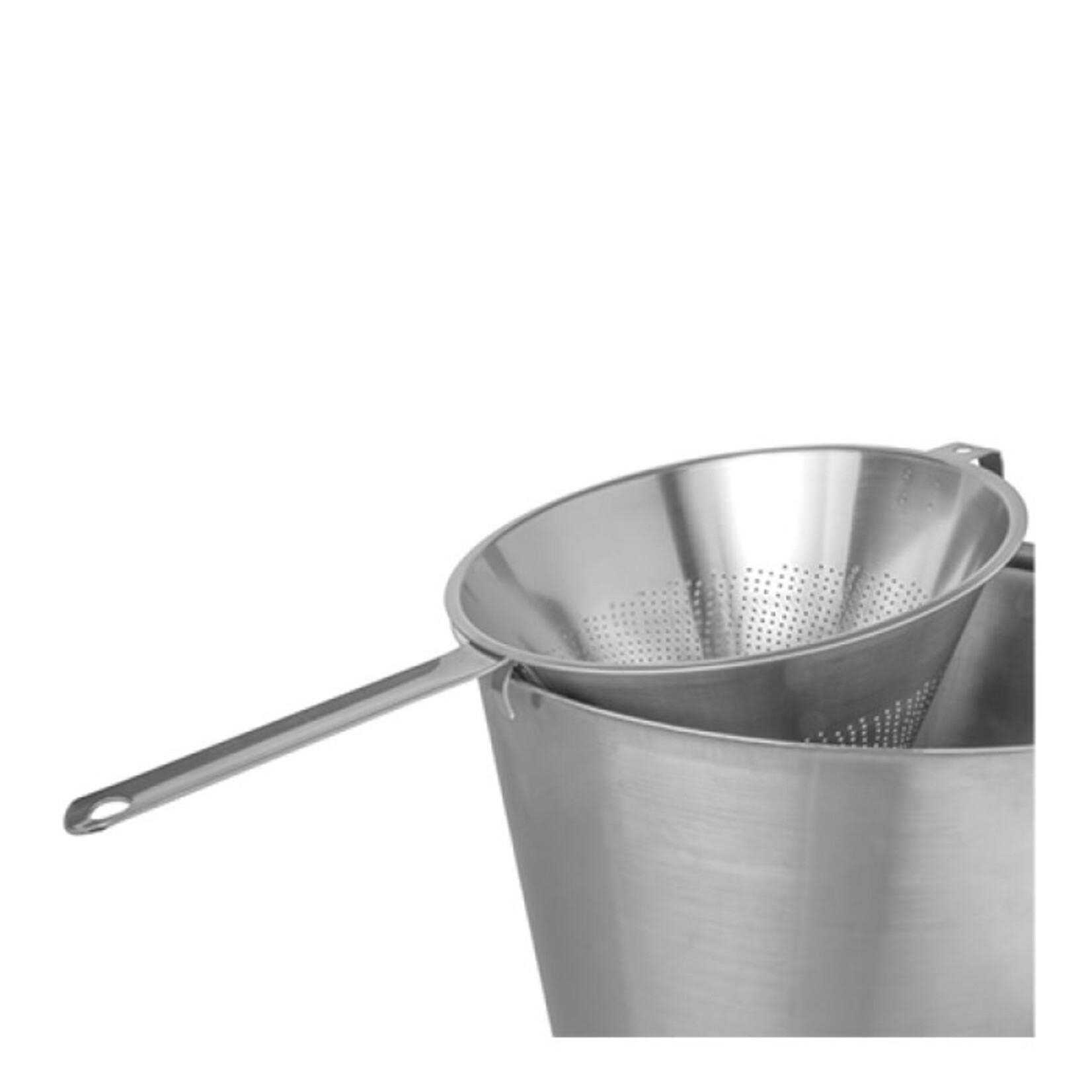 Diverse Merken Horeca Puntzeef geperforeerd rvs 23 cm puntvergiet e064004