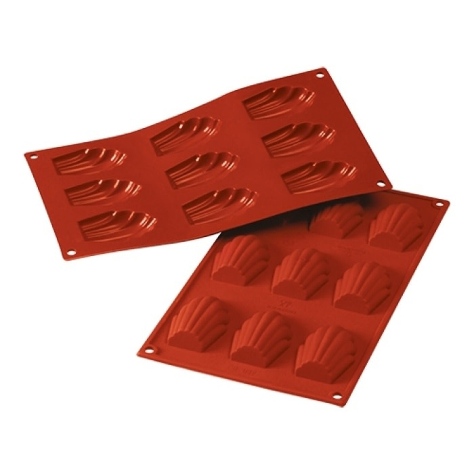 Silikomart Silikomart SiliconFlex 9 Madeleine Bakvorm SF032 68x45x17 mm 070054