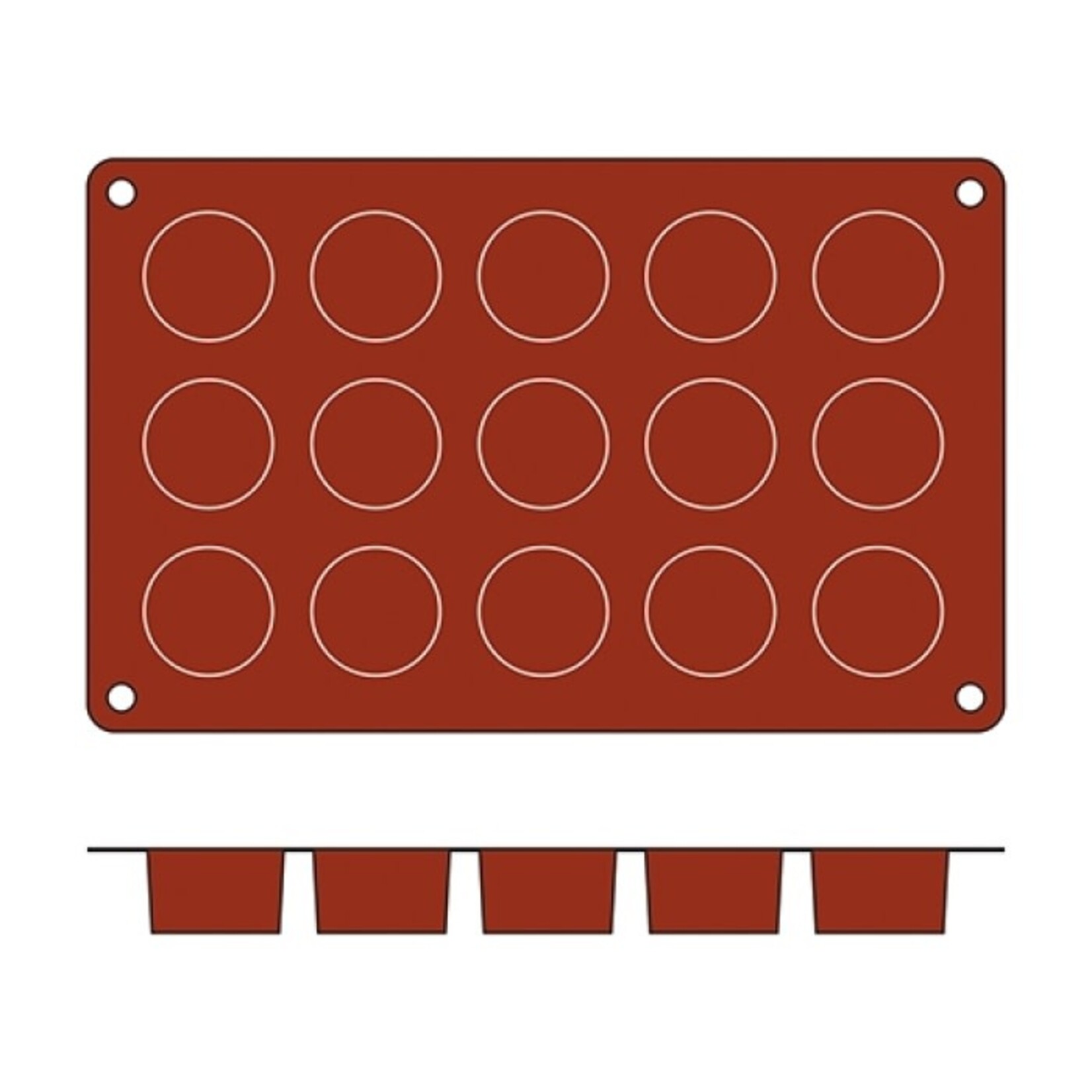 Silikomart Silikomart SiliconFlex 15 Petits-fours vorm SF027 070058